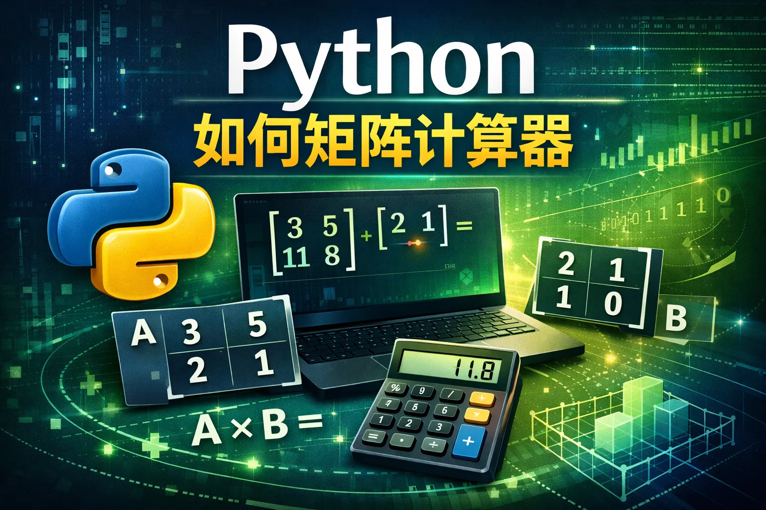python 如何矩阵计算器