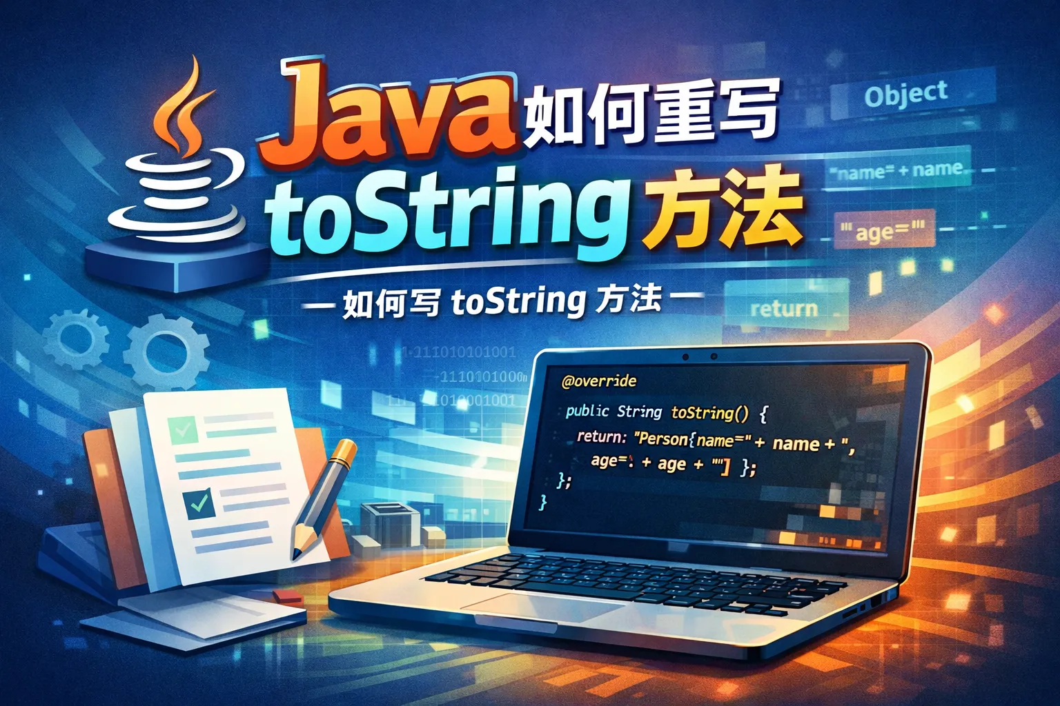java 如何重写tostring方法