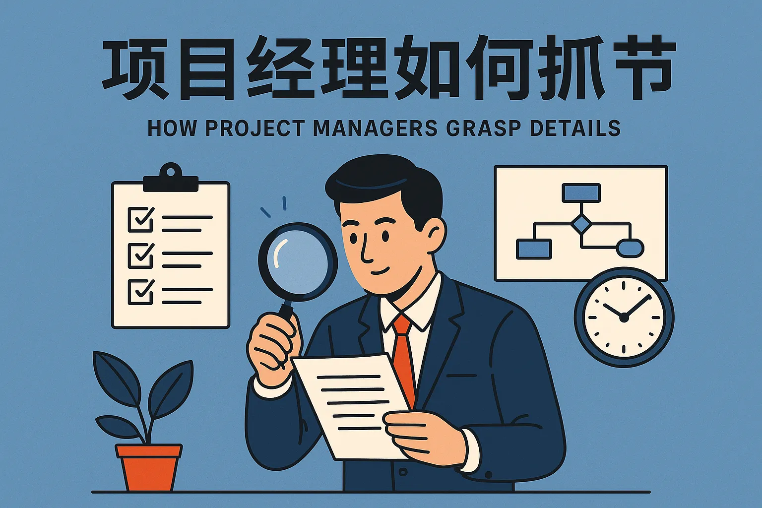 项目经理如何抓细节