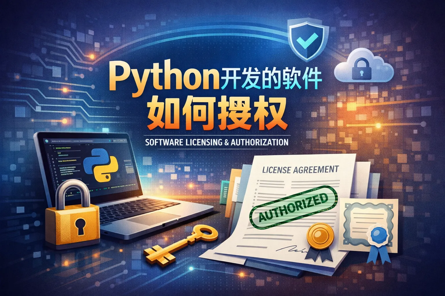 python开发的软件如何授权