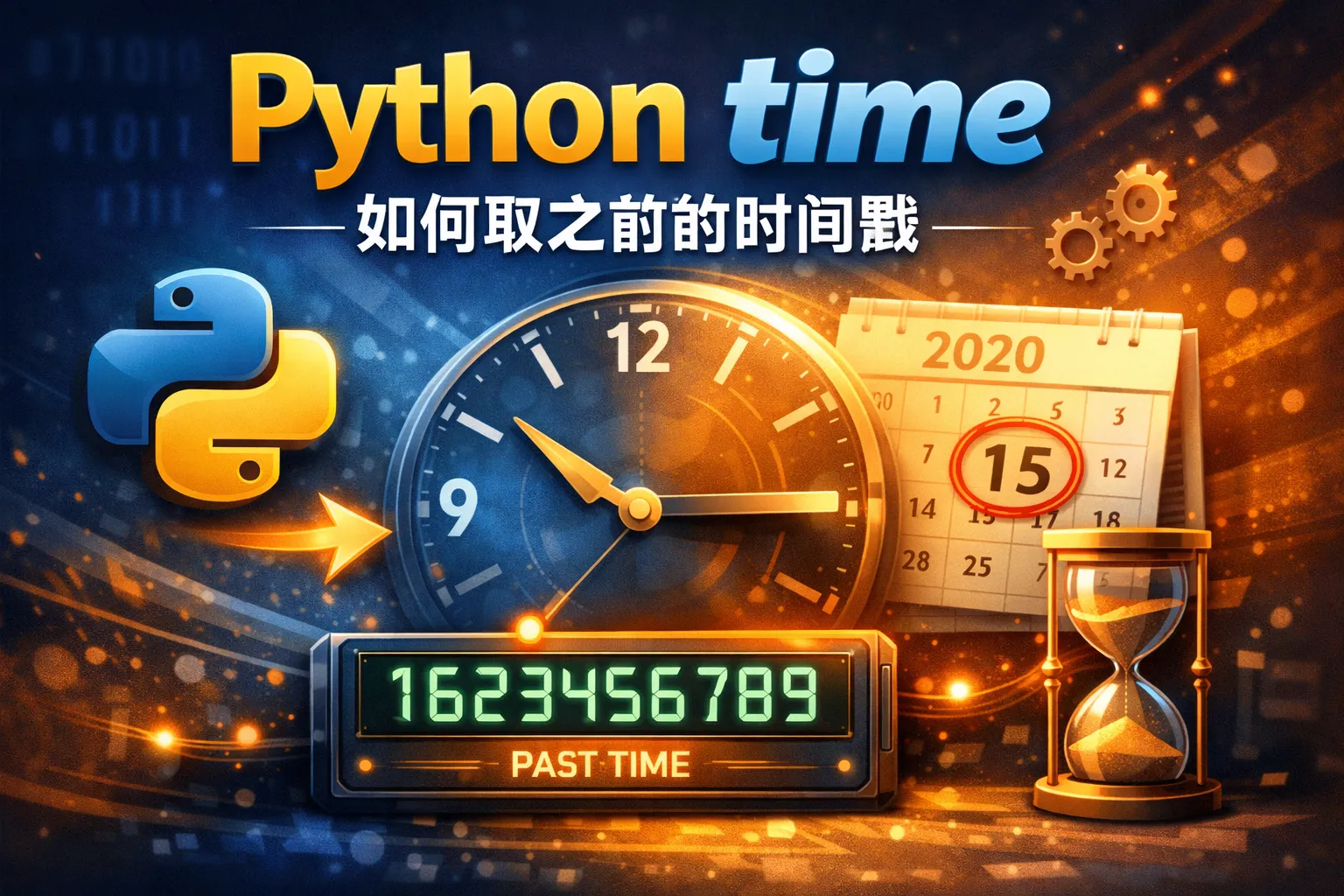 python time如何取之前的时间戳