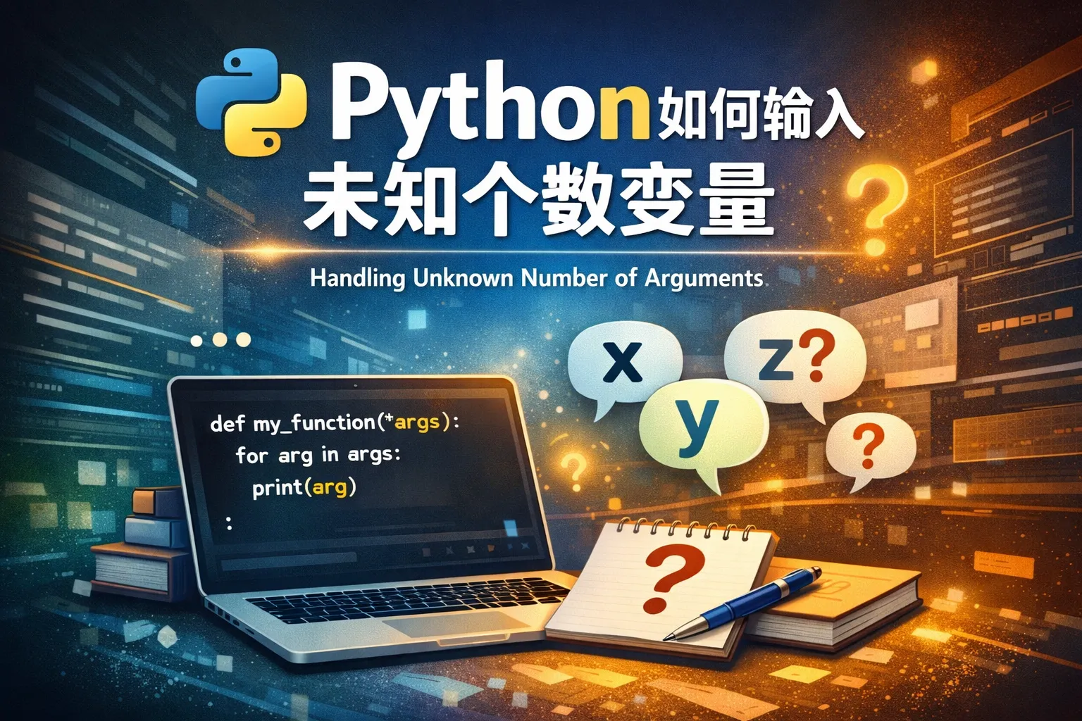 python如何输入未知个数变量