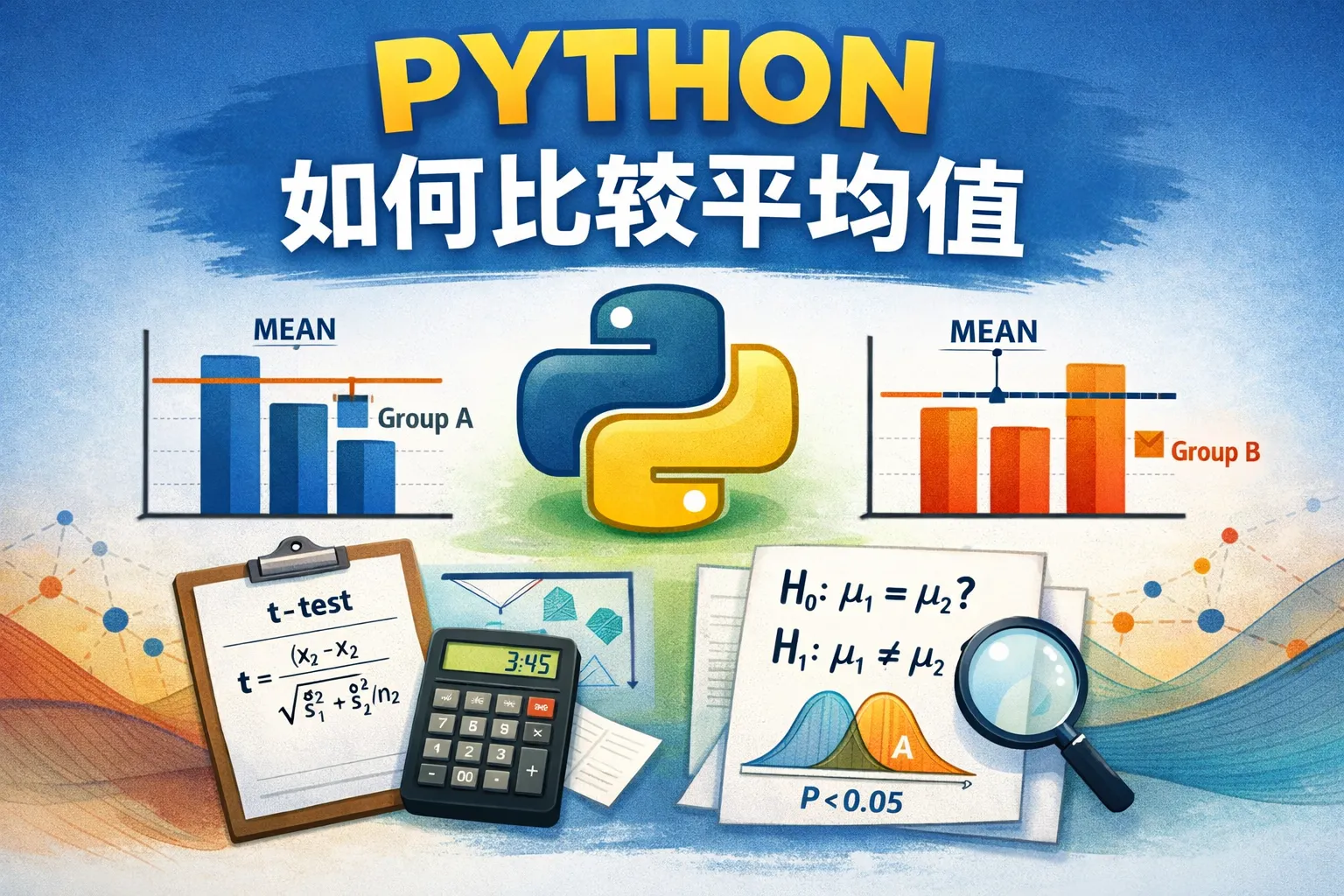 python如何比较平均值