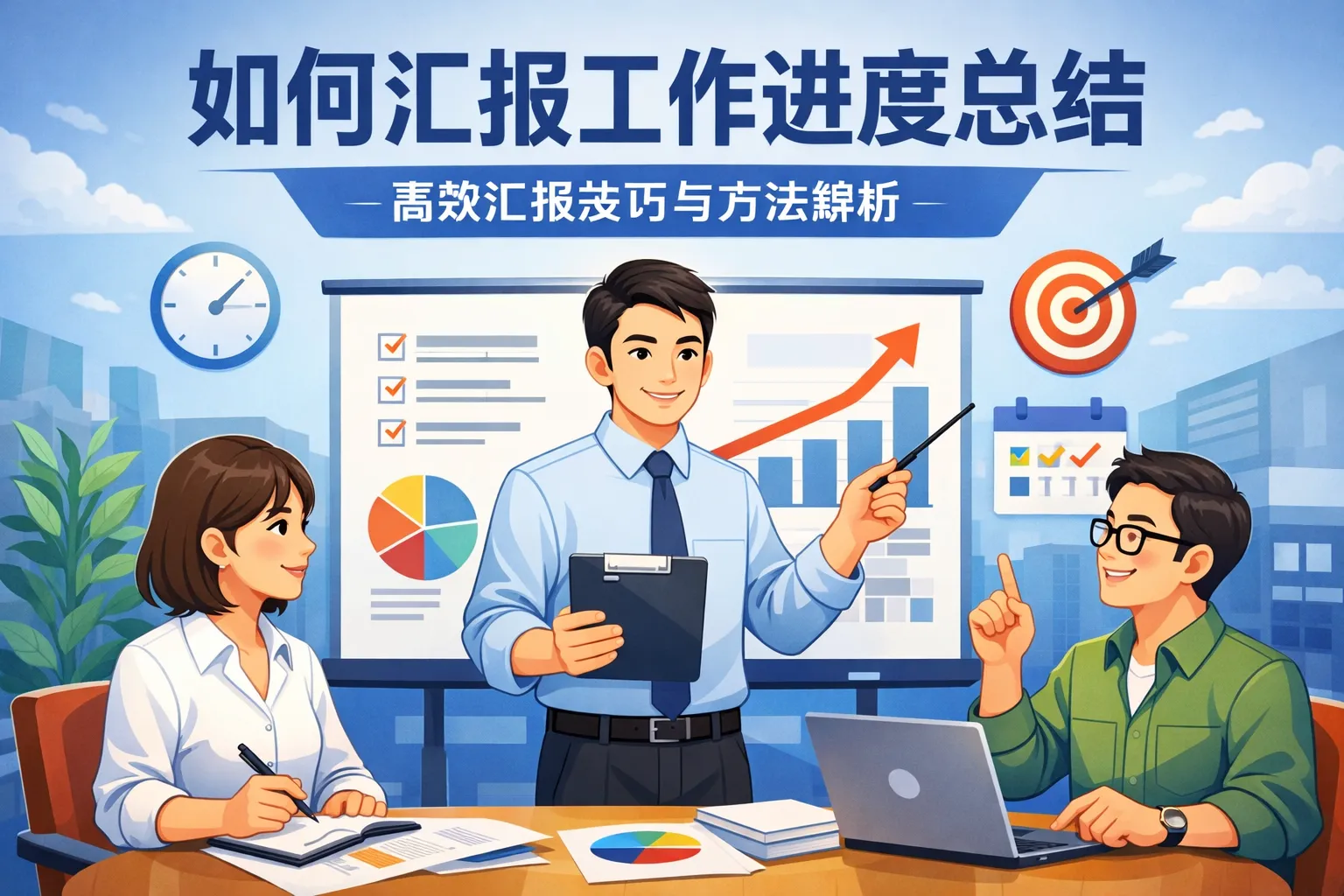 如何汇报工作进度总结