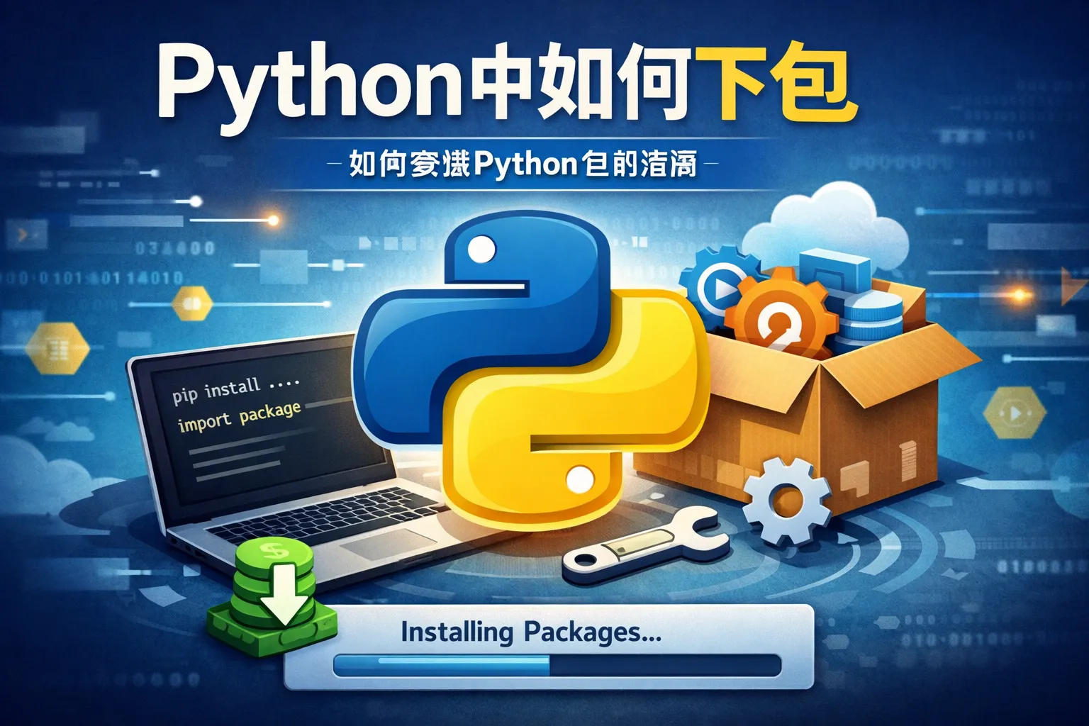 Python中如何下包