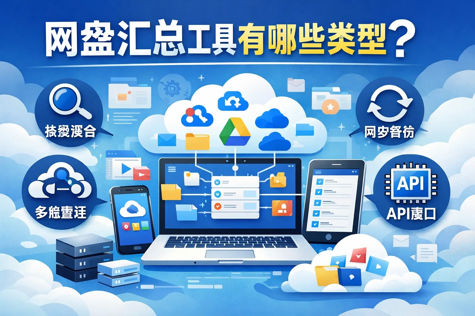 网盘汇总工具有哪些类型