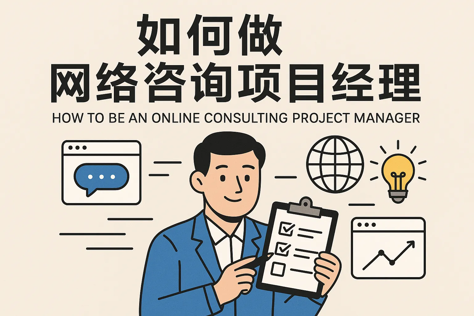 如何做网络咨询项目经理