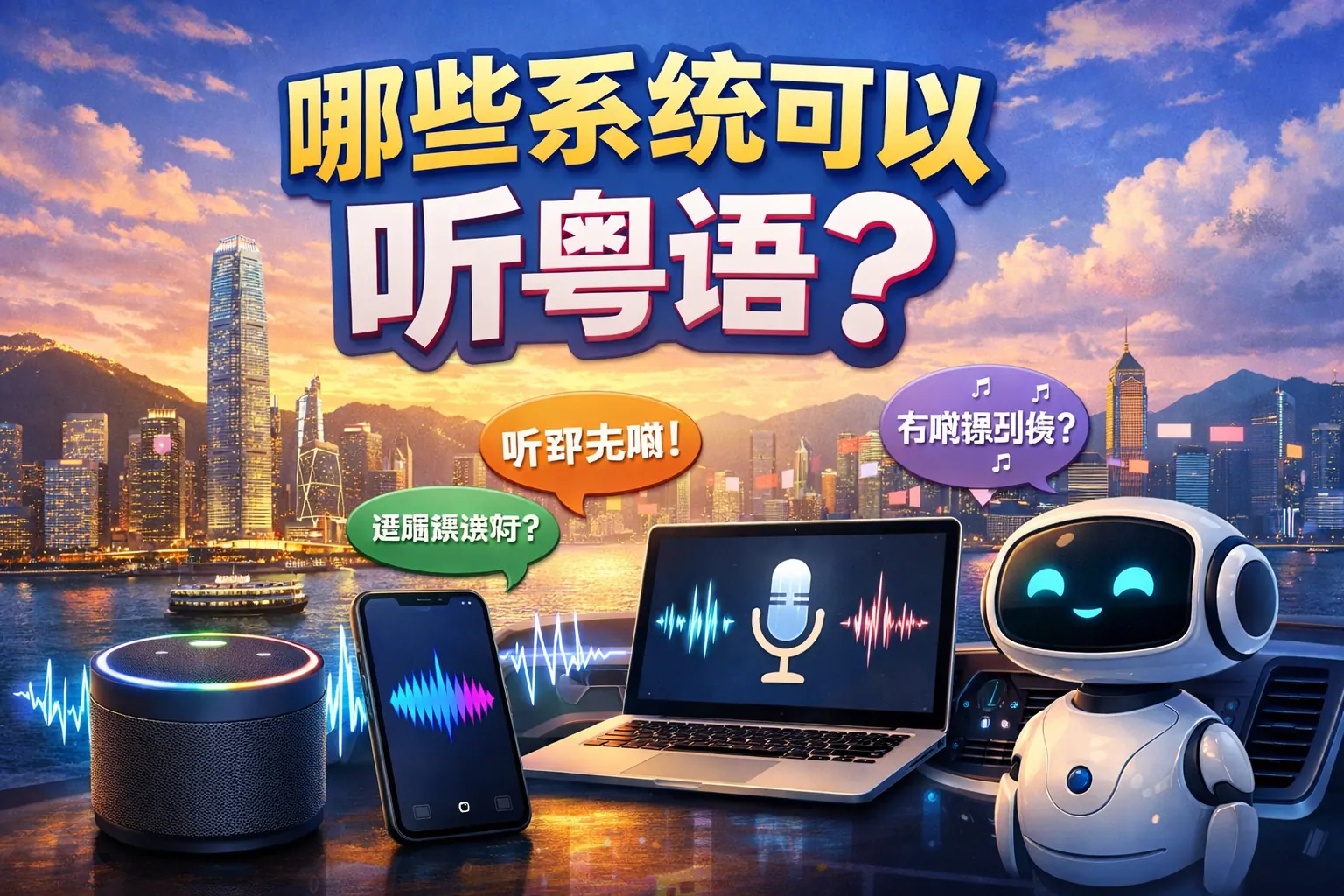 哪些系统可以听粤语