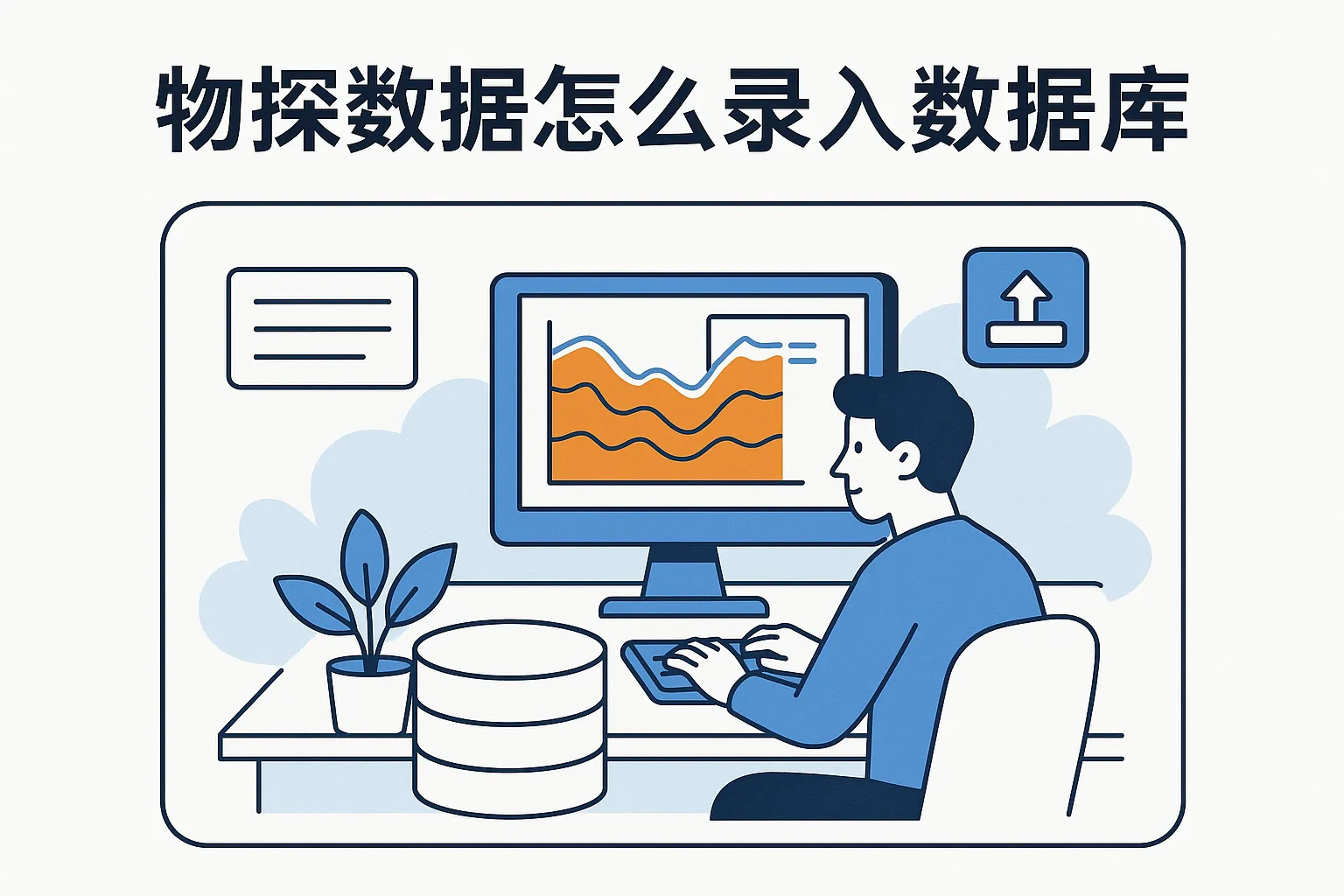物探数据怎么录入数据库