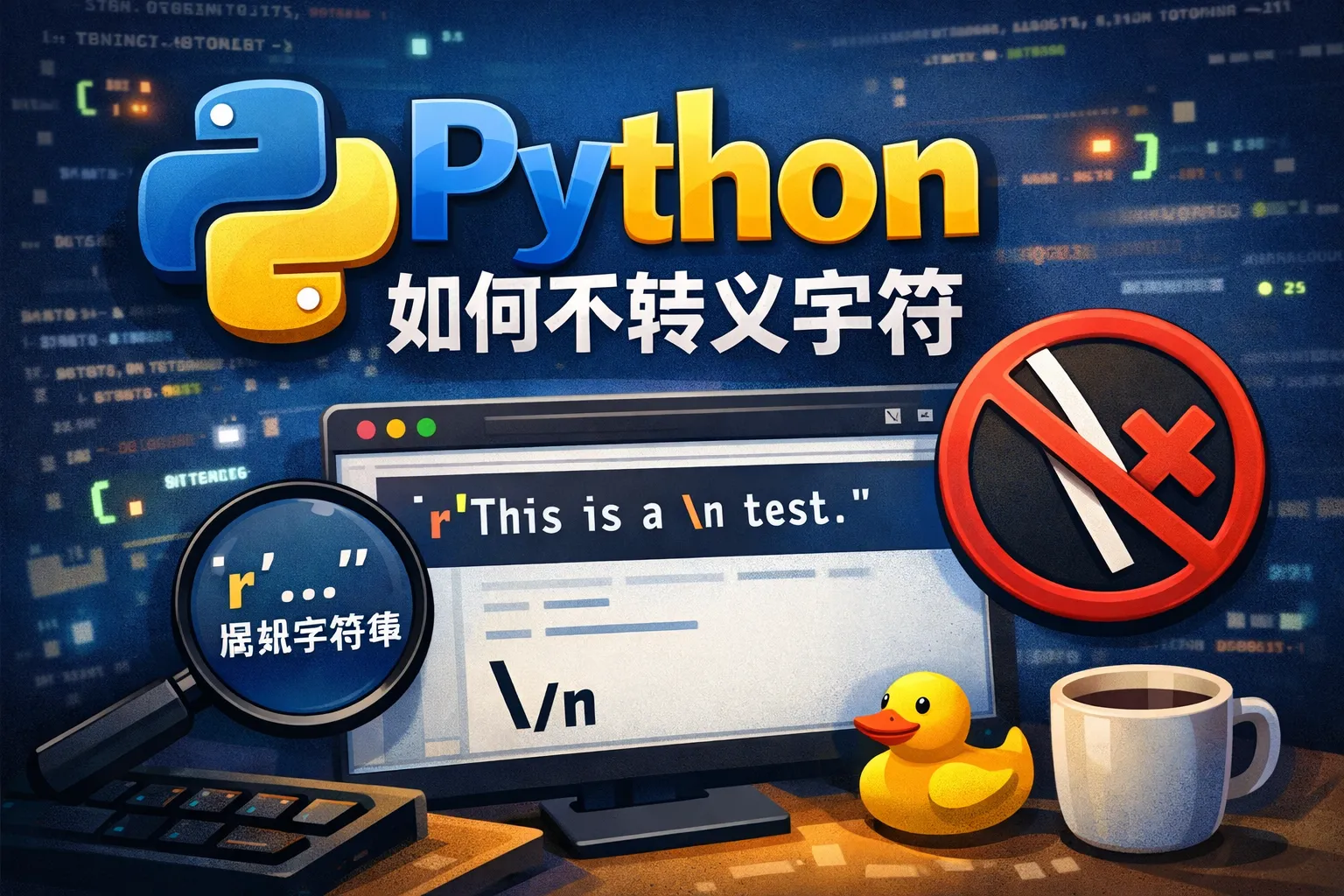 python 如何不转义字符