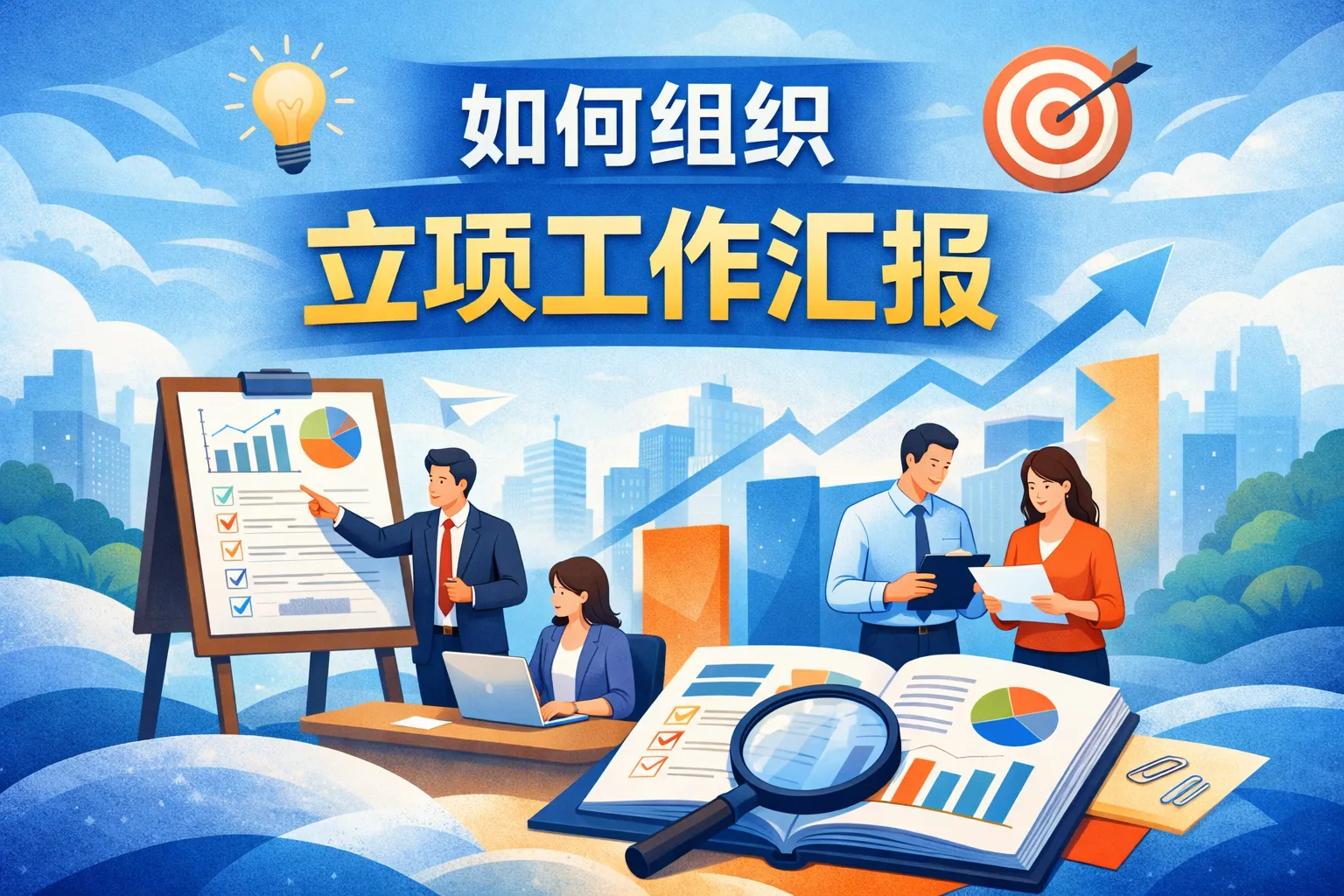 如何组织立项工作汇报