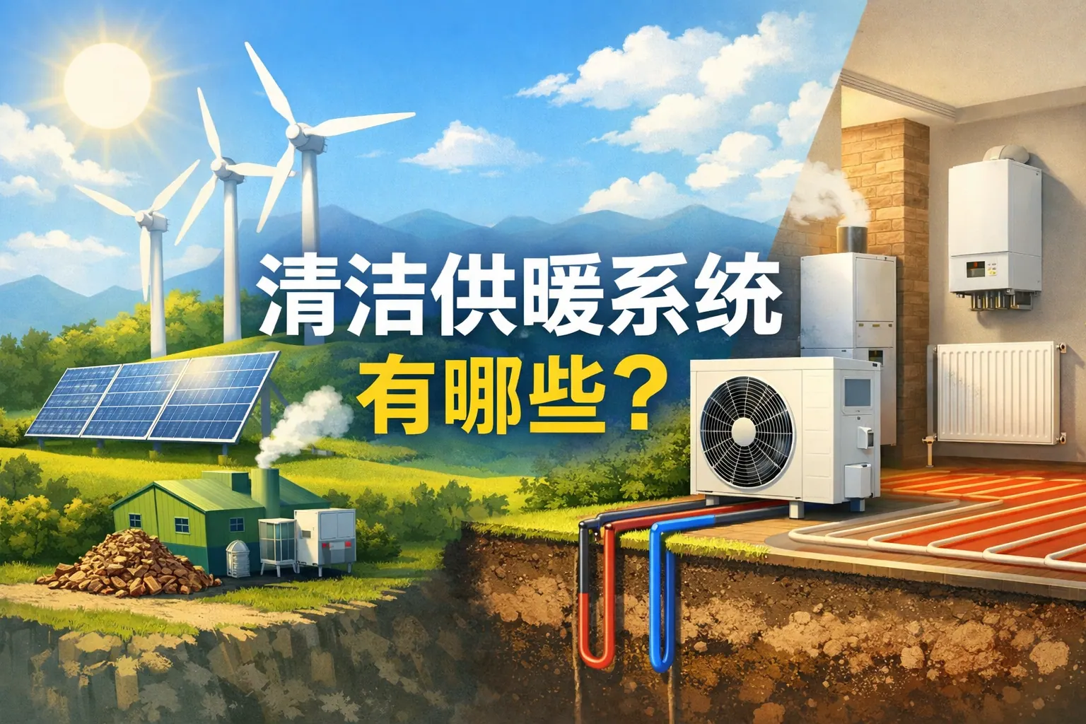 清洁供暖系统有哪些