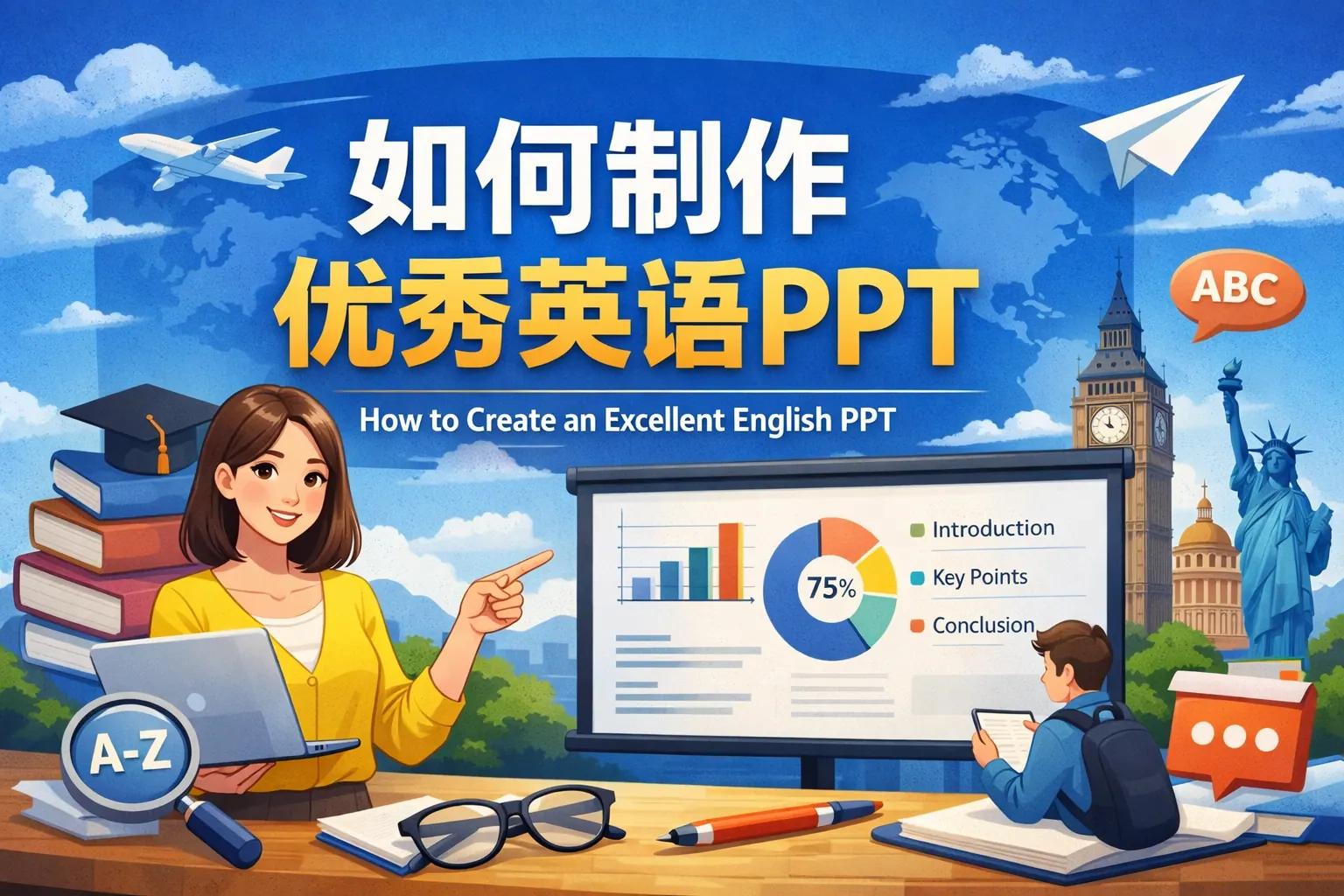 如何制作优秀英语ppt