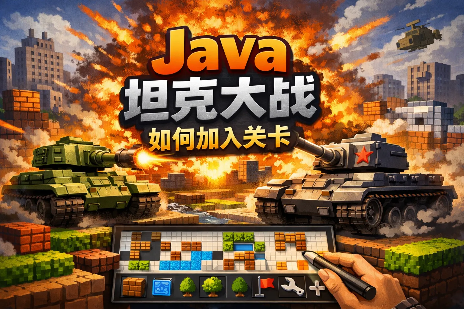 java坦克大战如何加入关卡
