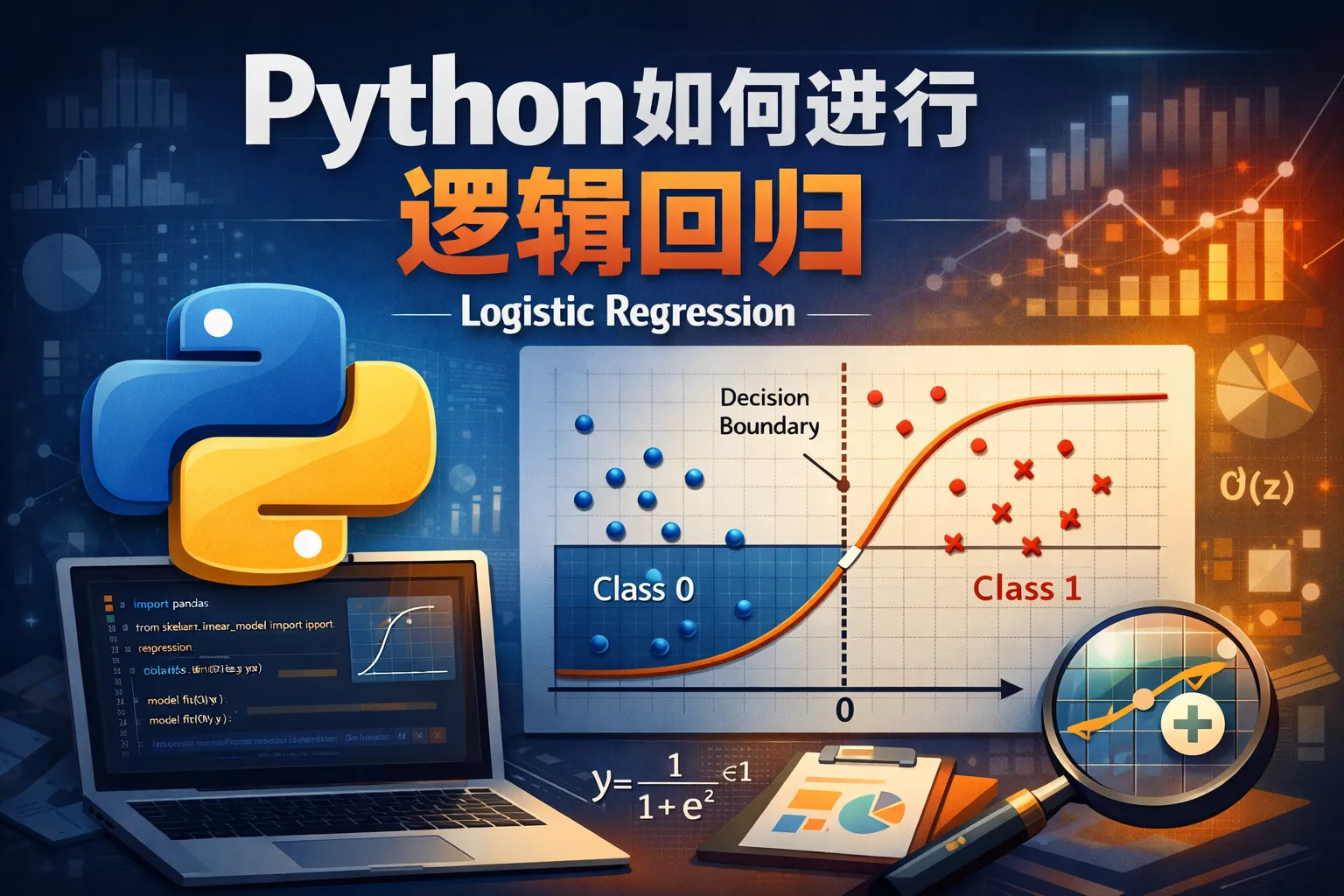 python如何进行逻辑回归