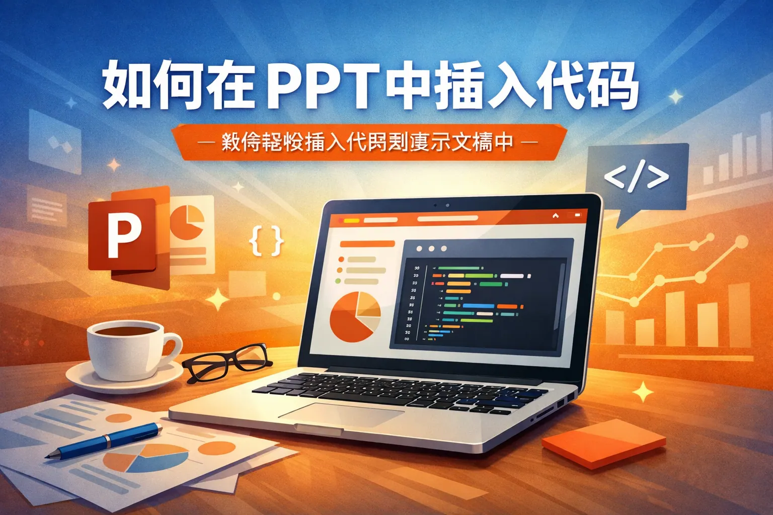 如何在ppt中插入代码