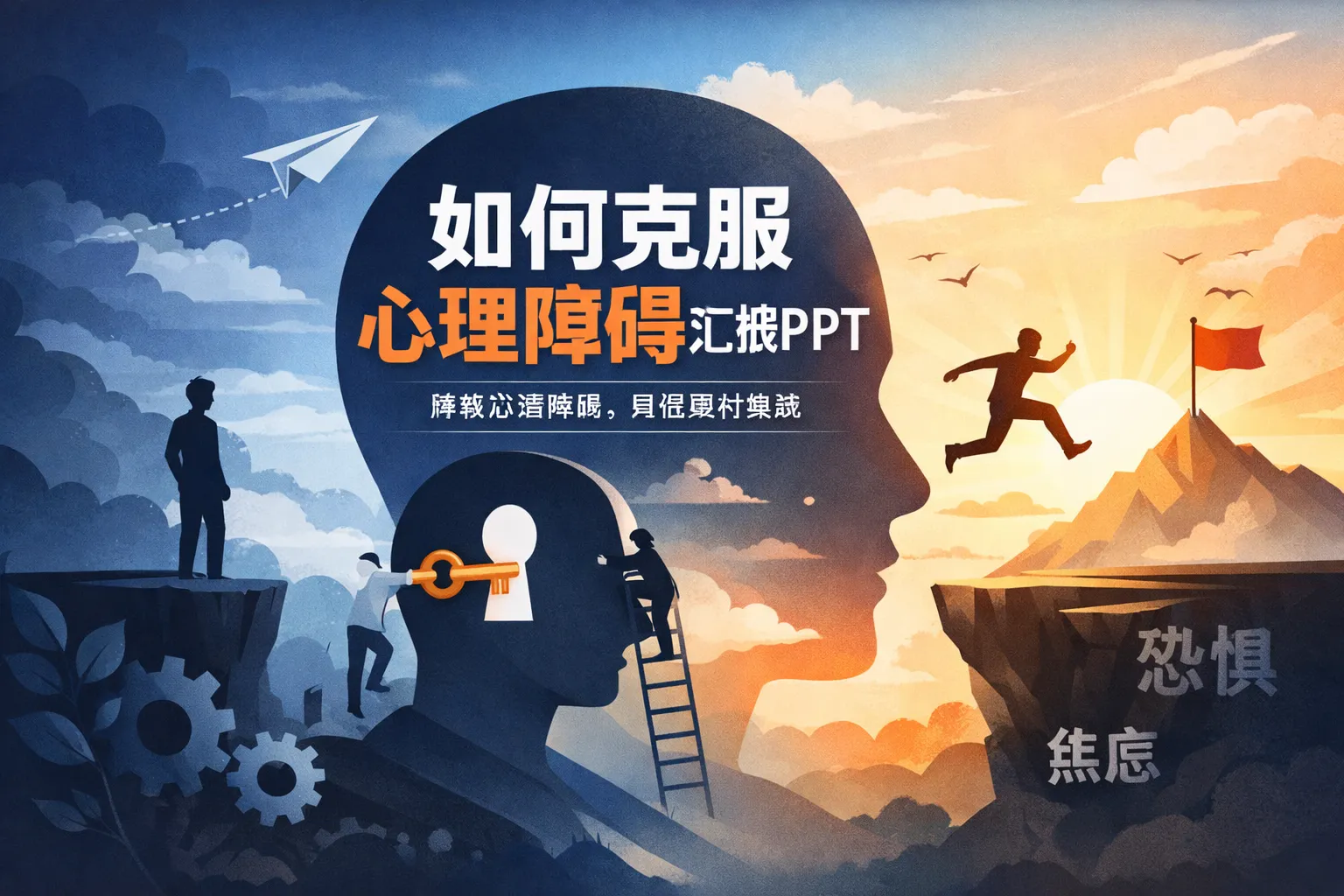 如何克服心理障碍汇报ppt