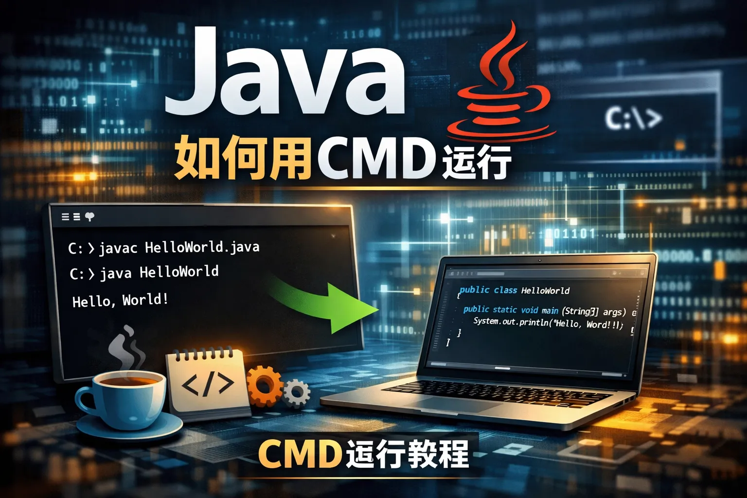 java 如何用cmd运行