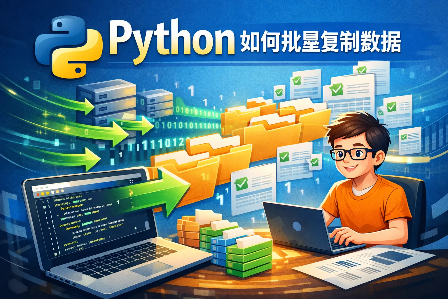 python如何批量复制数据