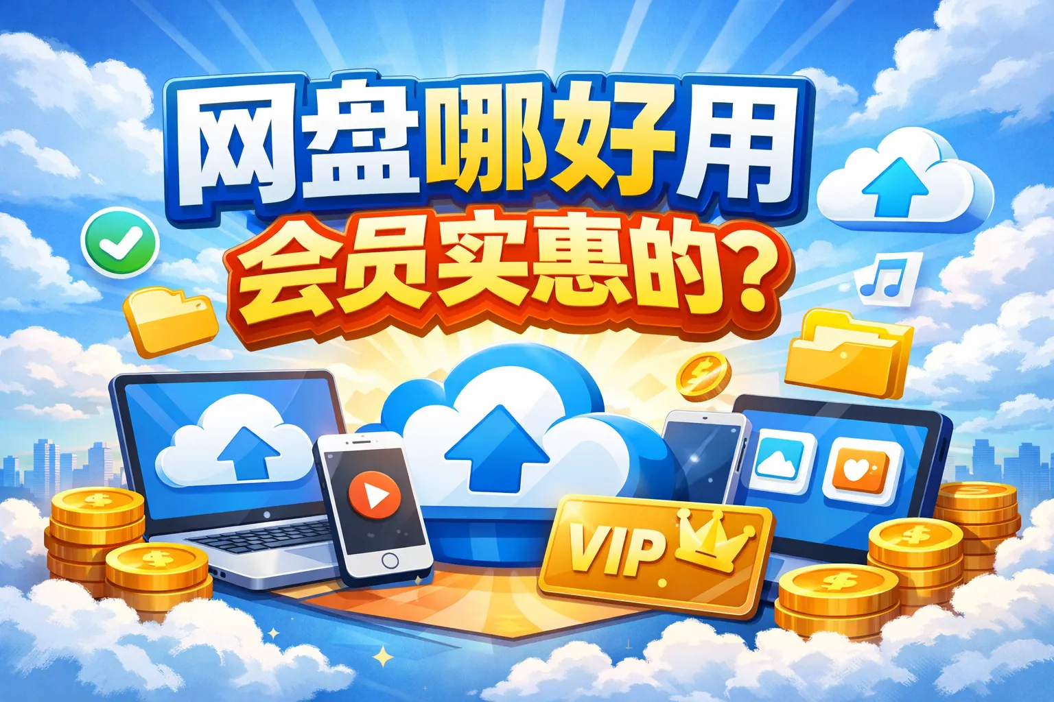 网盘哪个好用会员实惠的