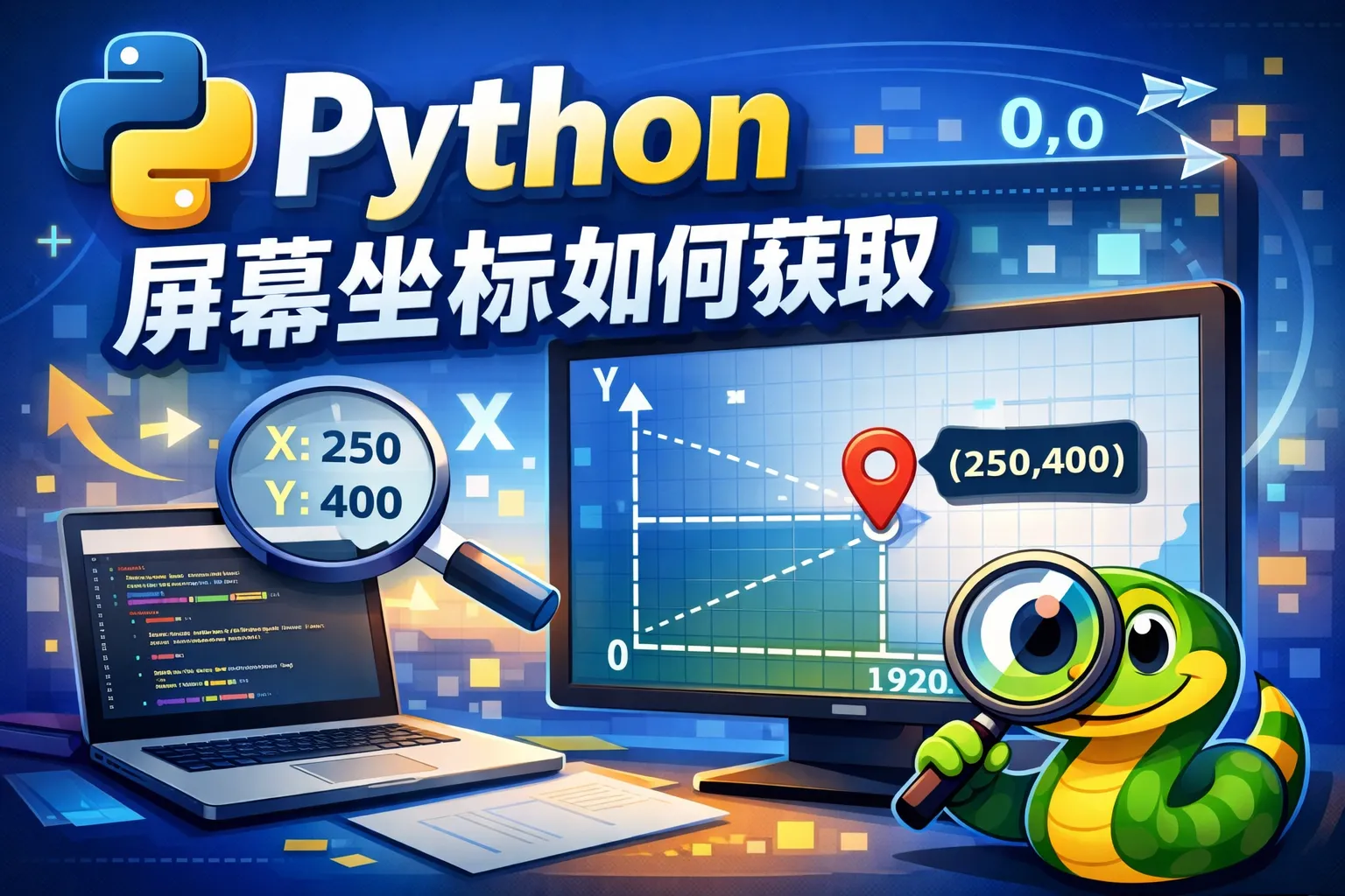 python屏幕坐标如何获取