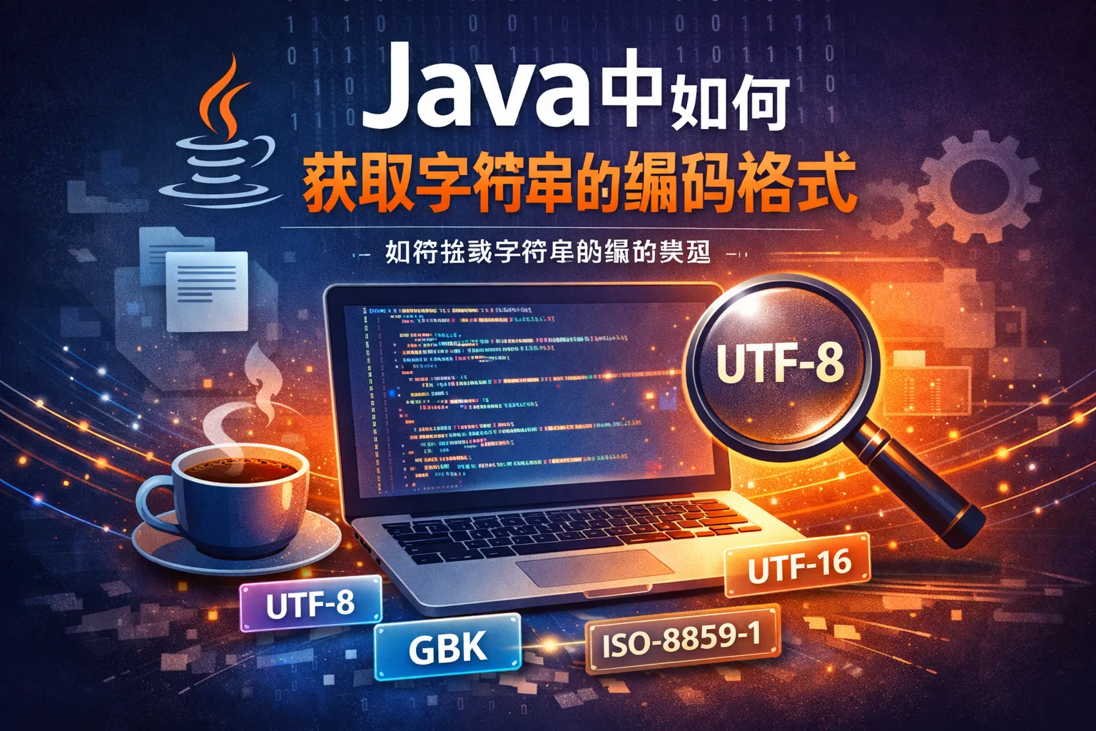 java中如何获取字符串的编码格式