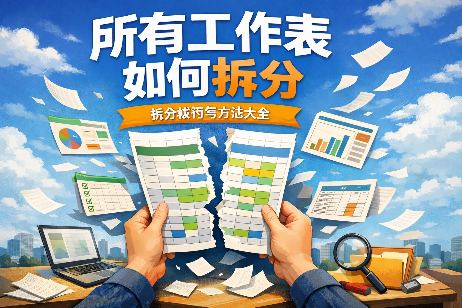 所有工作表如何拆分
