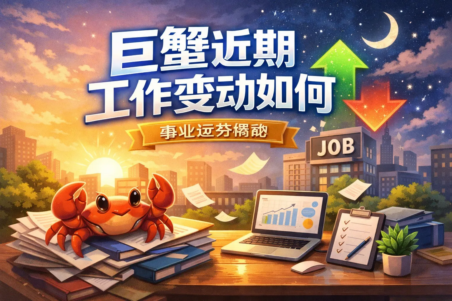 巨蟹近期工作变动如何