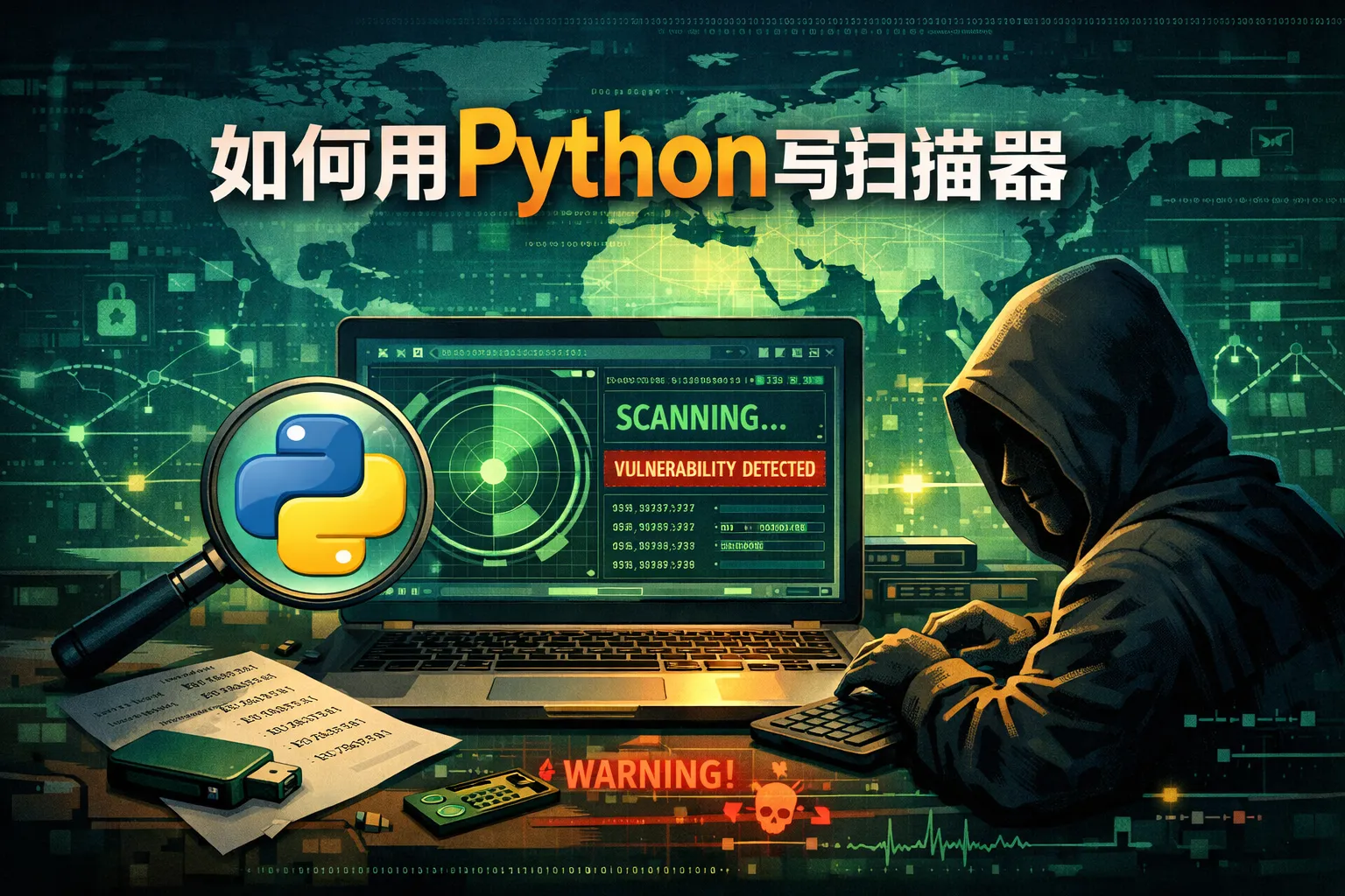 如何用python写扫描器