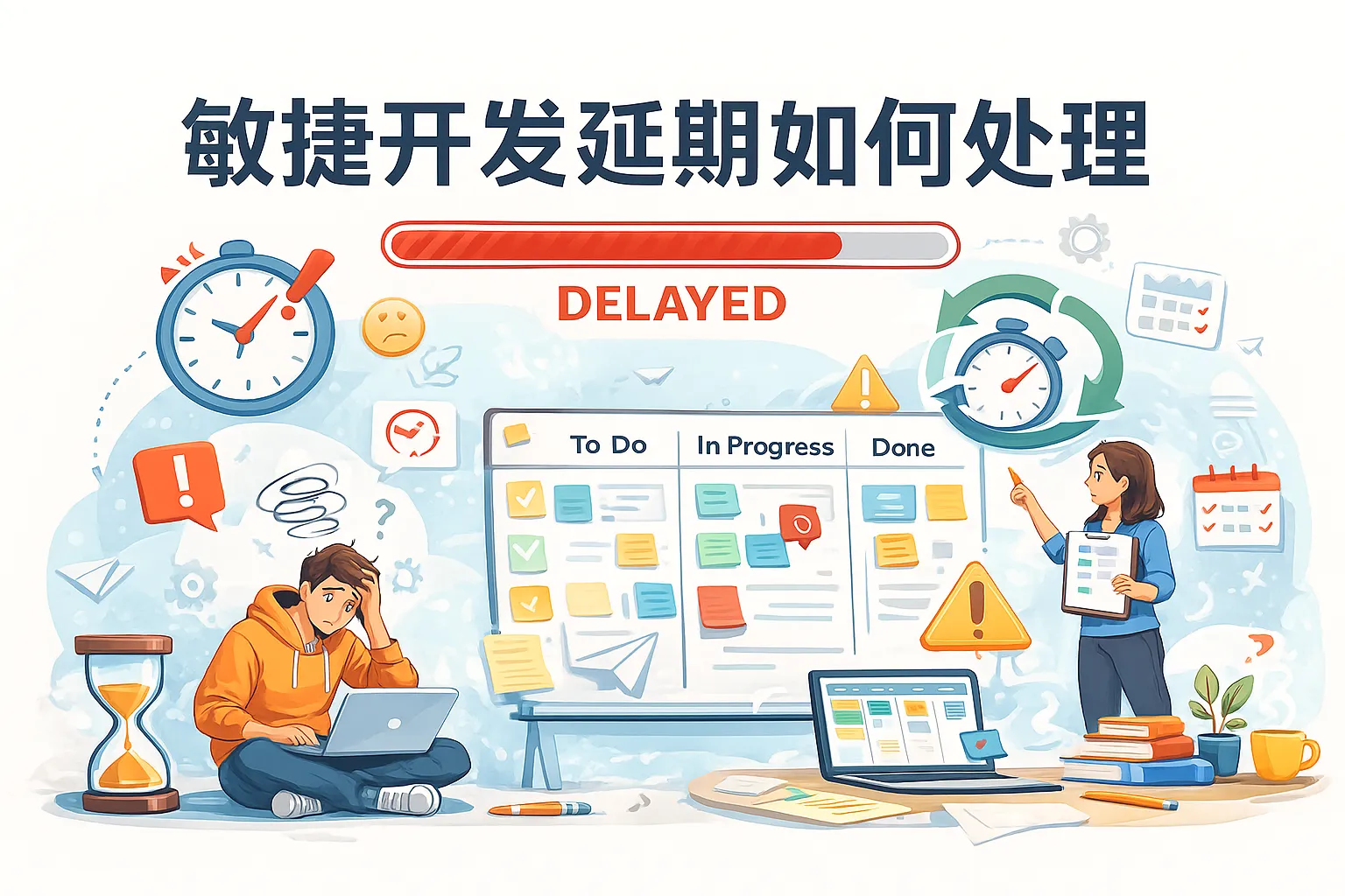 敏捷开发延期如何处理