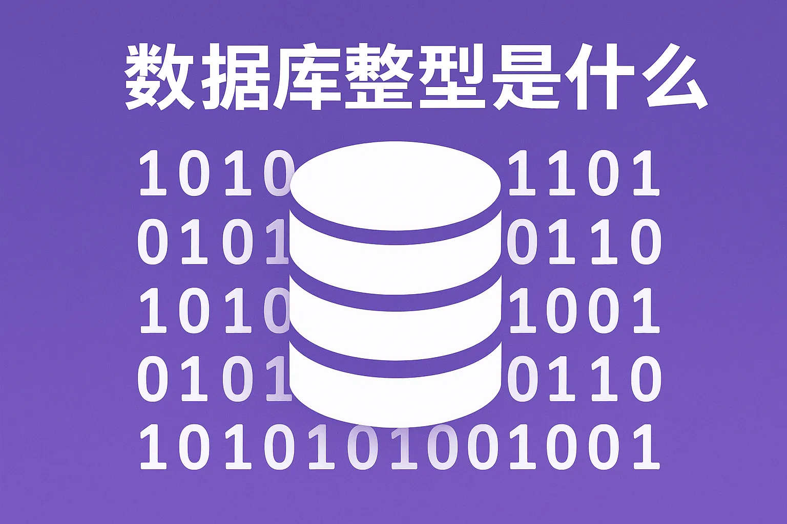 数据库整型怎么