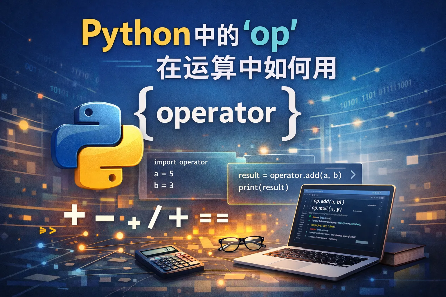 python中的op在运算中如何用