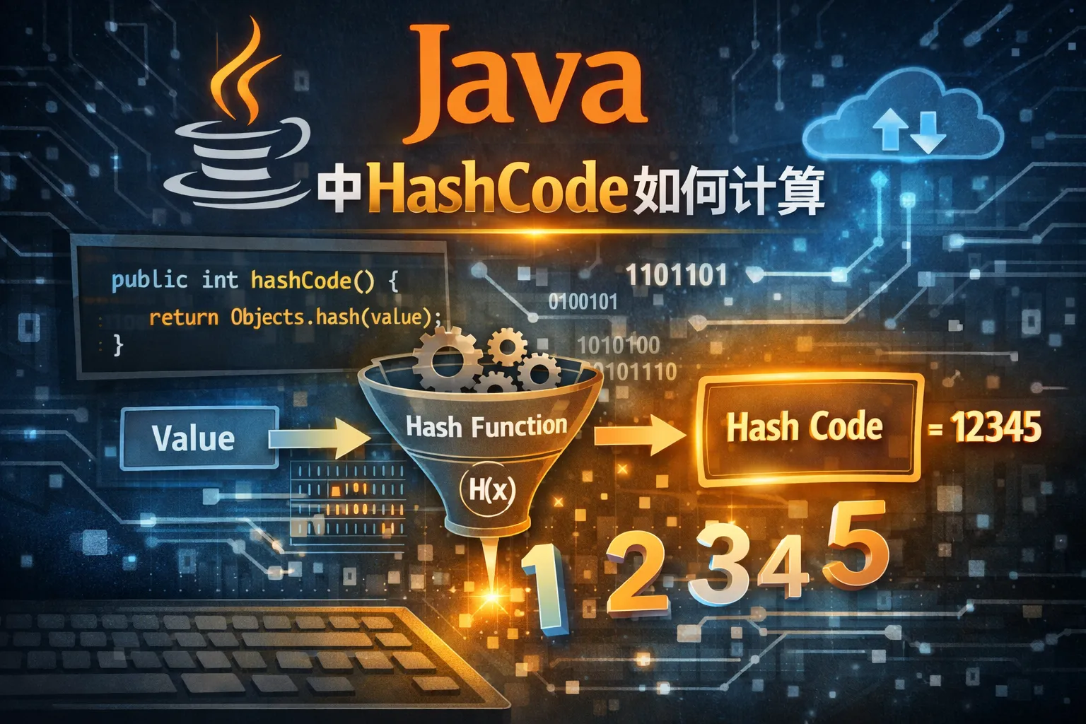 java中hashcode如何计算