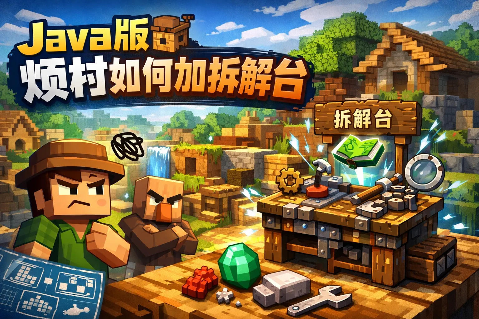 java版烦村如何加拆解台