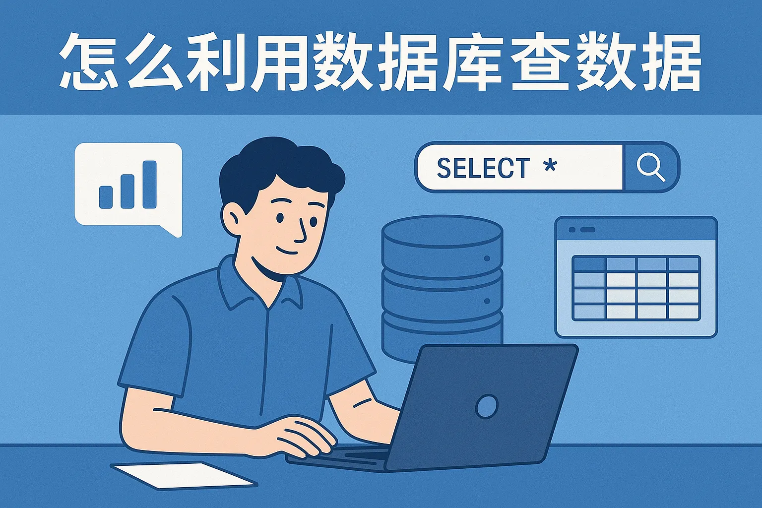 怎么利用数据库查数据