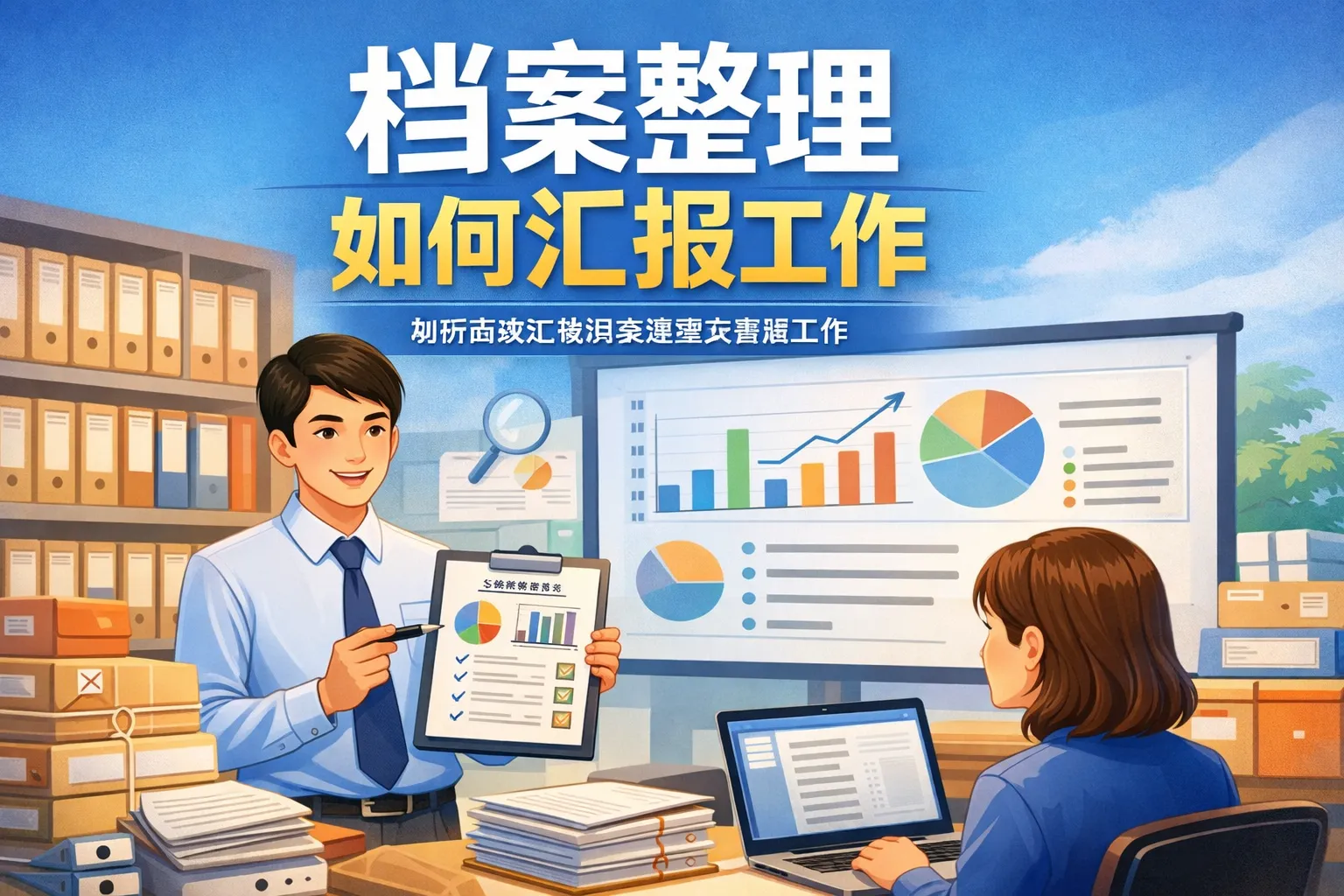 档案整理如何汇报工作