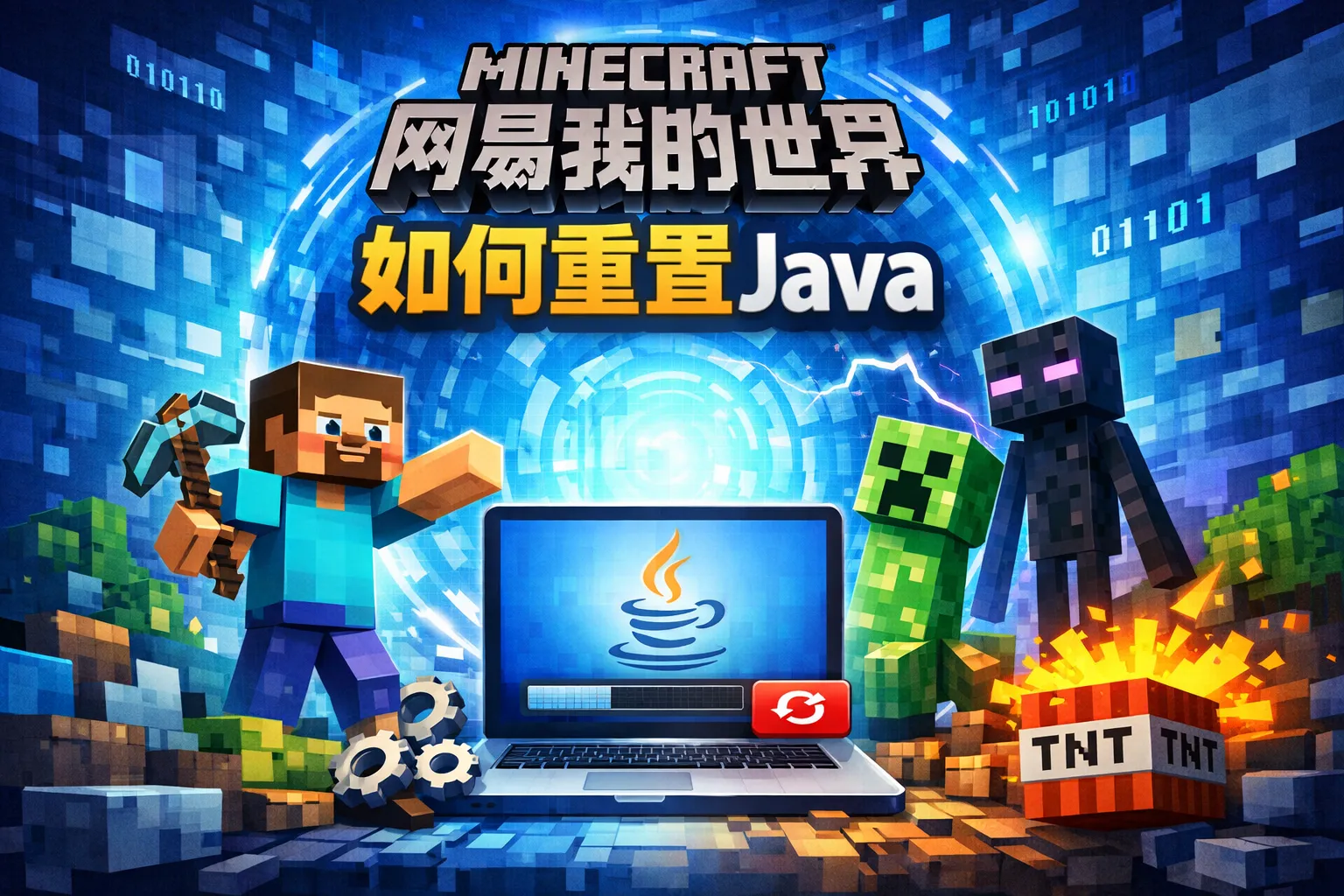 网易我的世界如何重置java