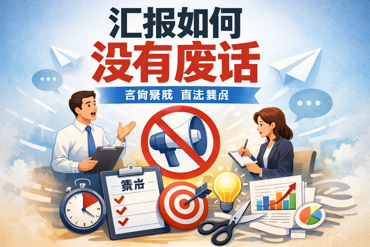 汇报如何没有废话