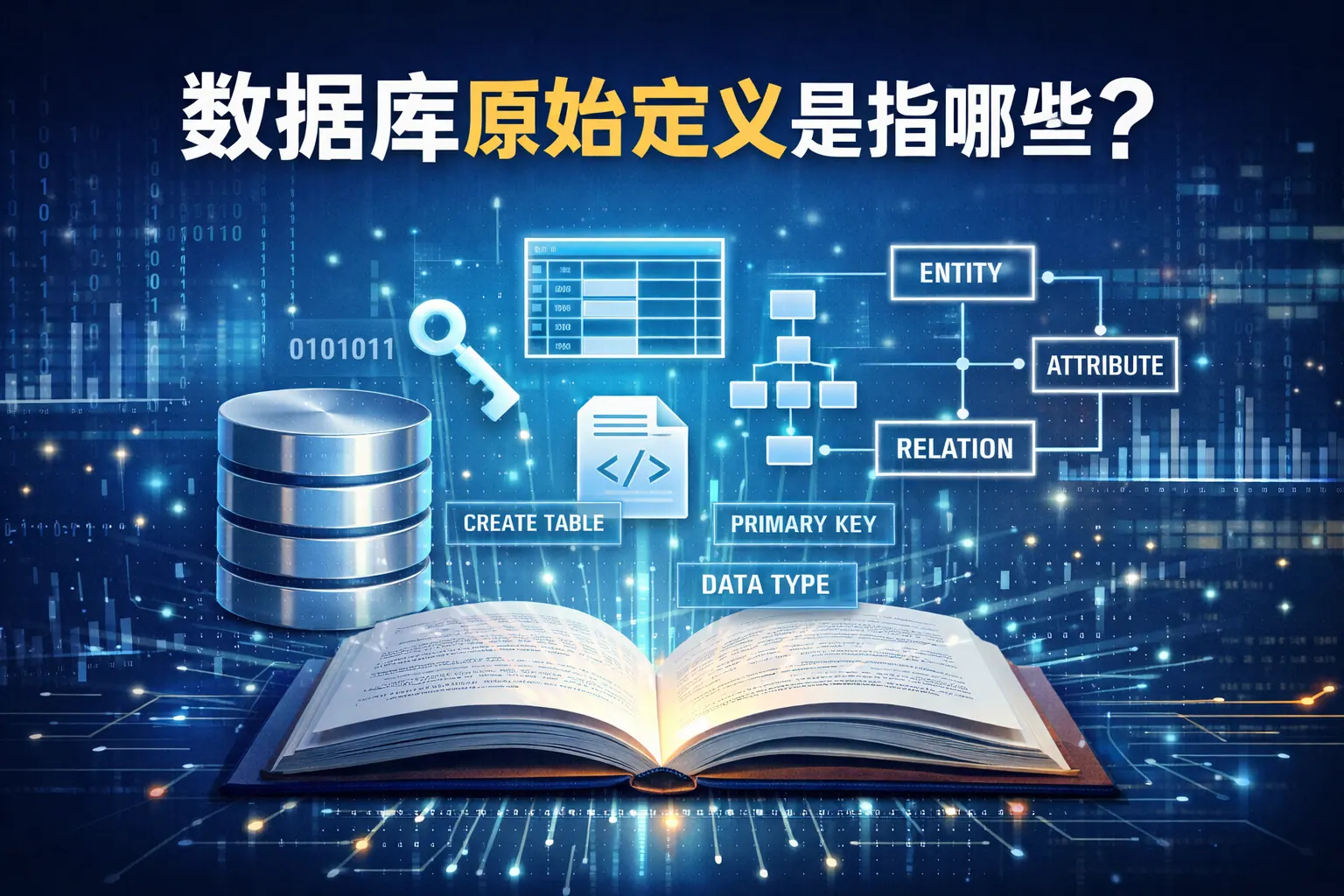 数据库原始定义是指哪些