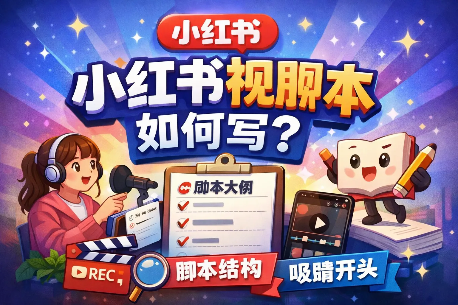 小红书视频脚本如何