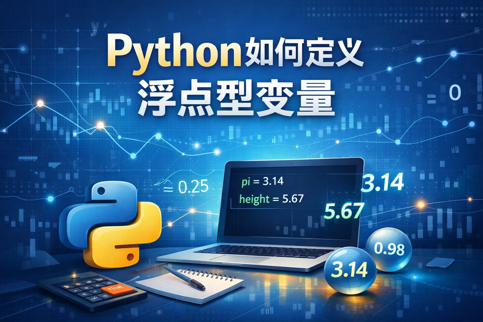 python如何定义浮点型变量