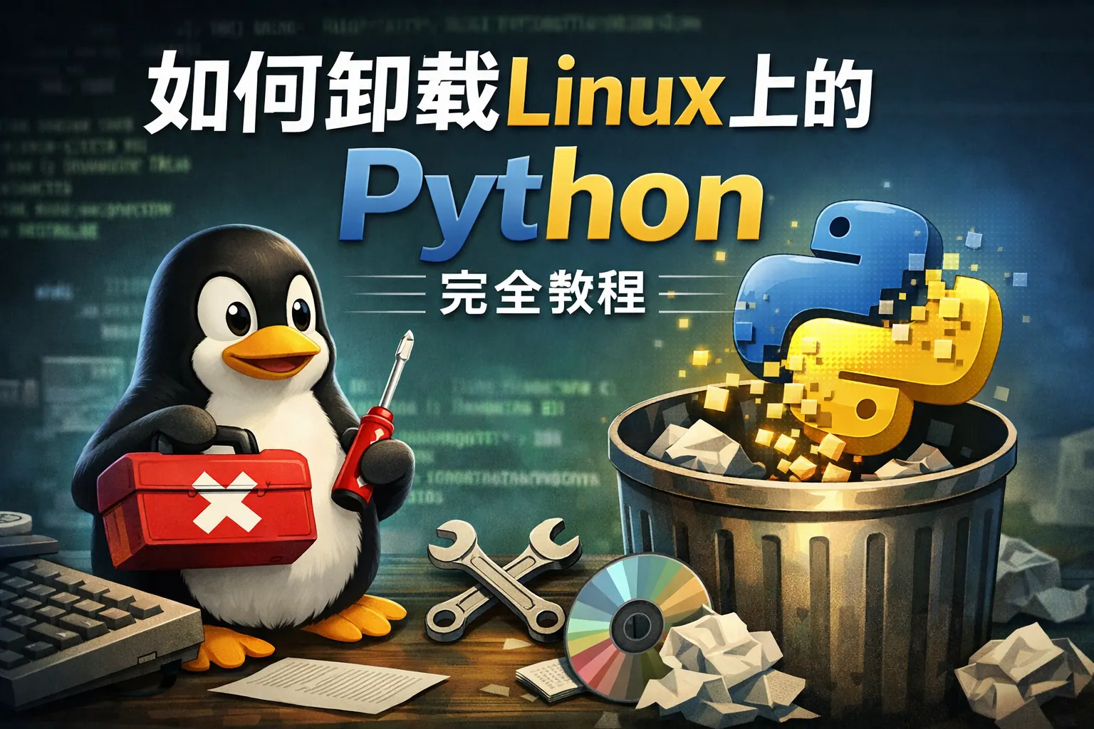 如何卸载Linux上的Python