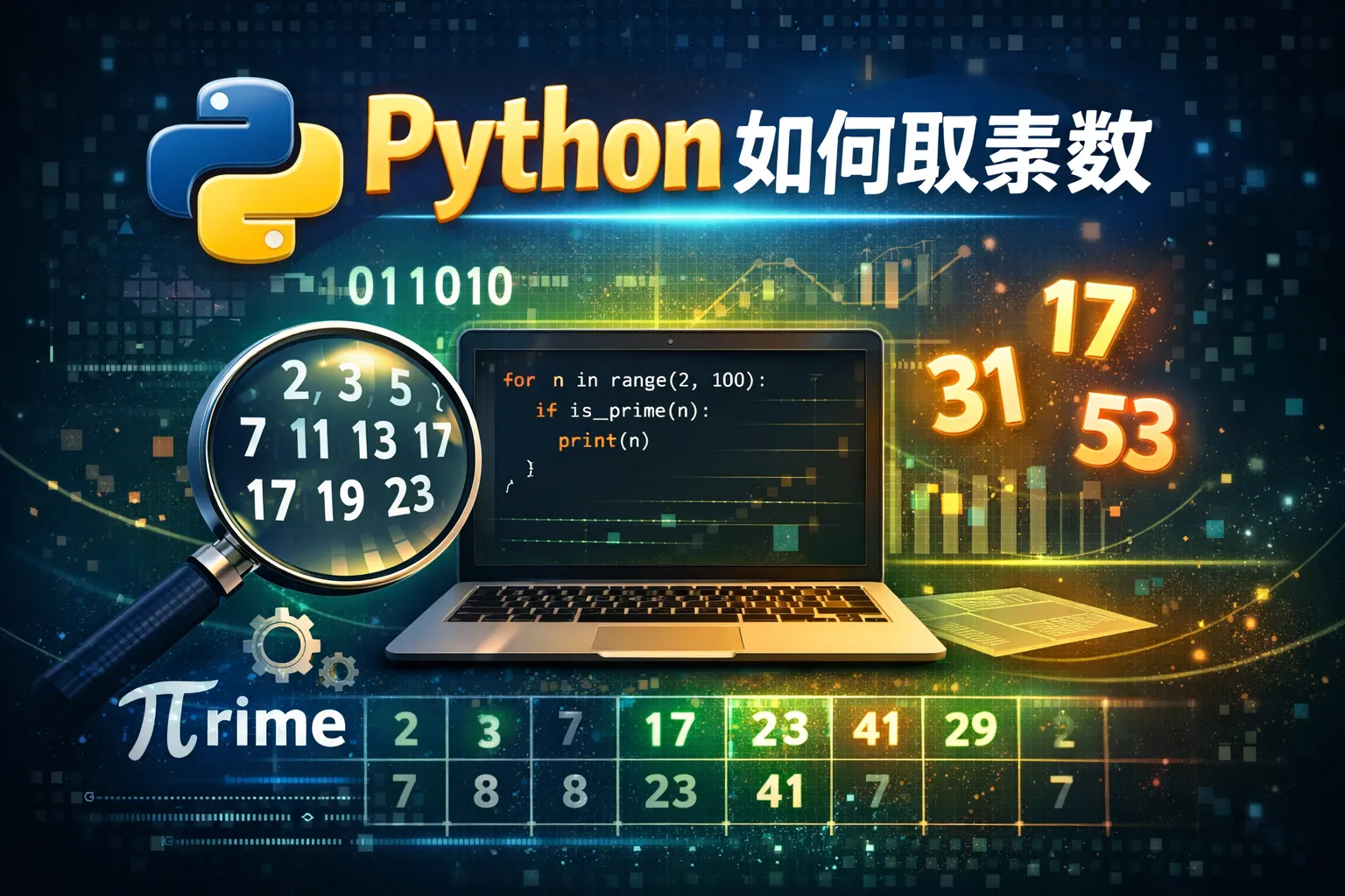 python如何取素数