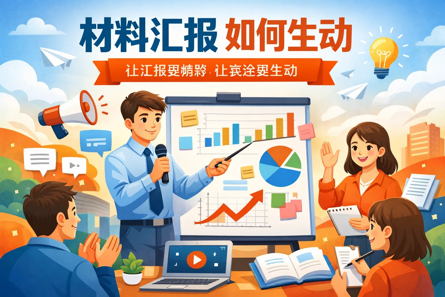 材料汇报如何生动