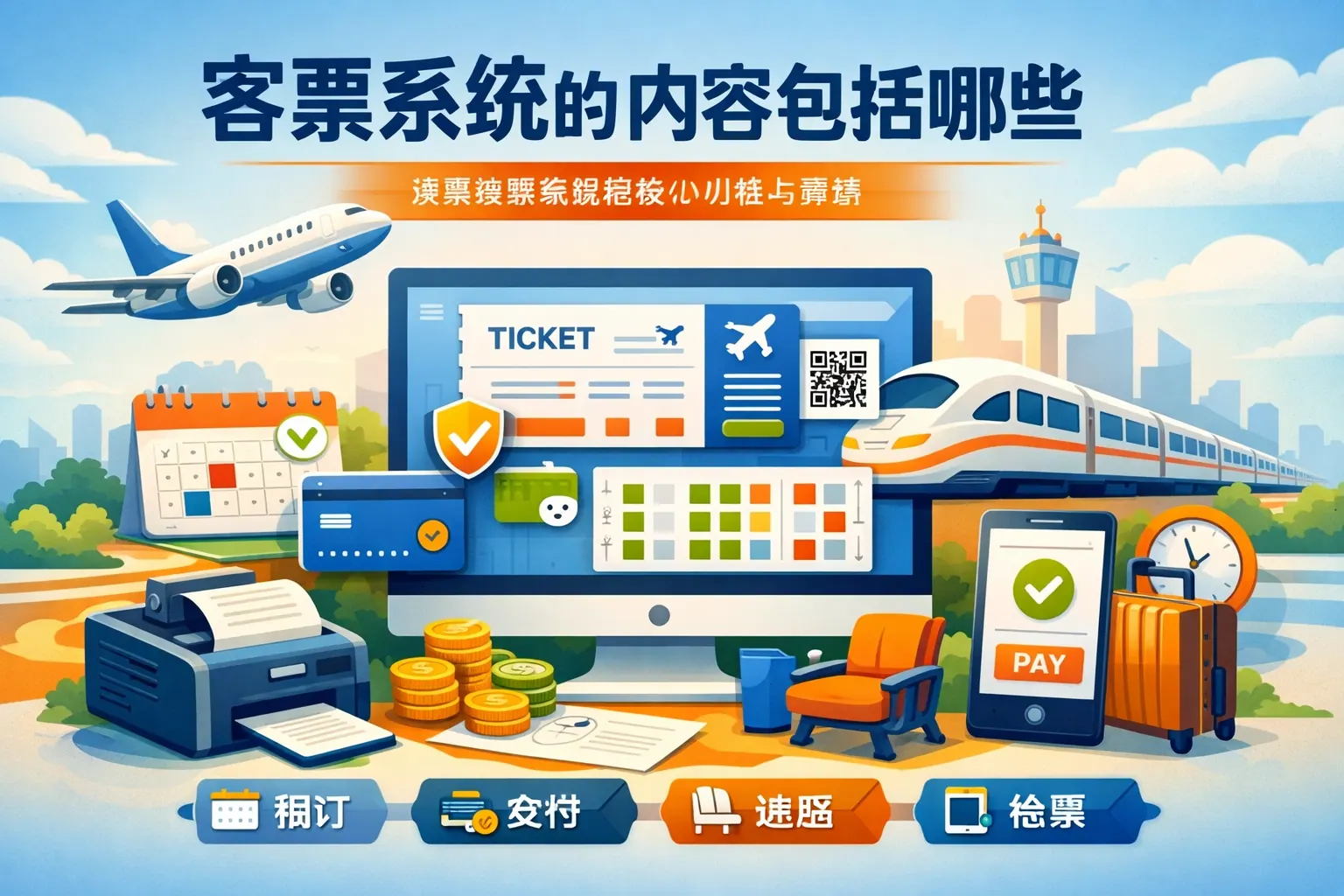 客票系统的内容包括哪些
