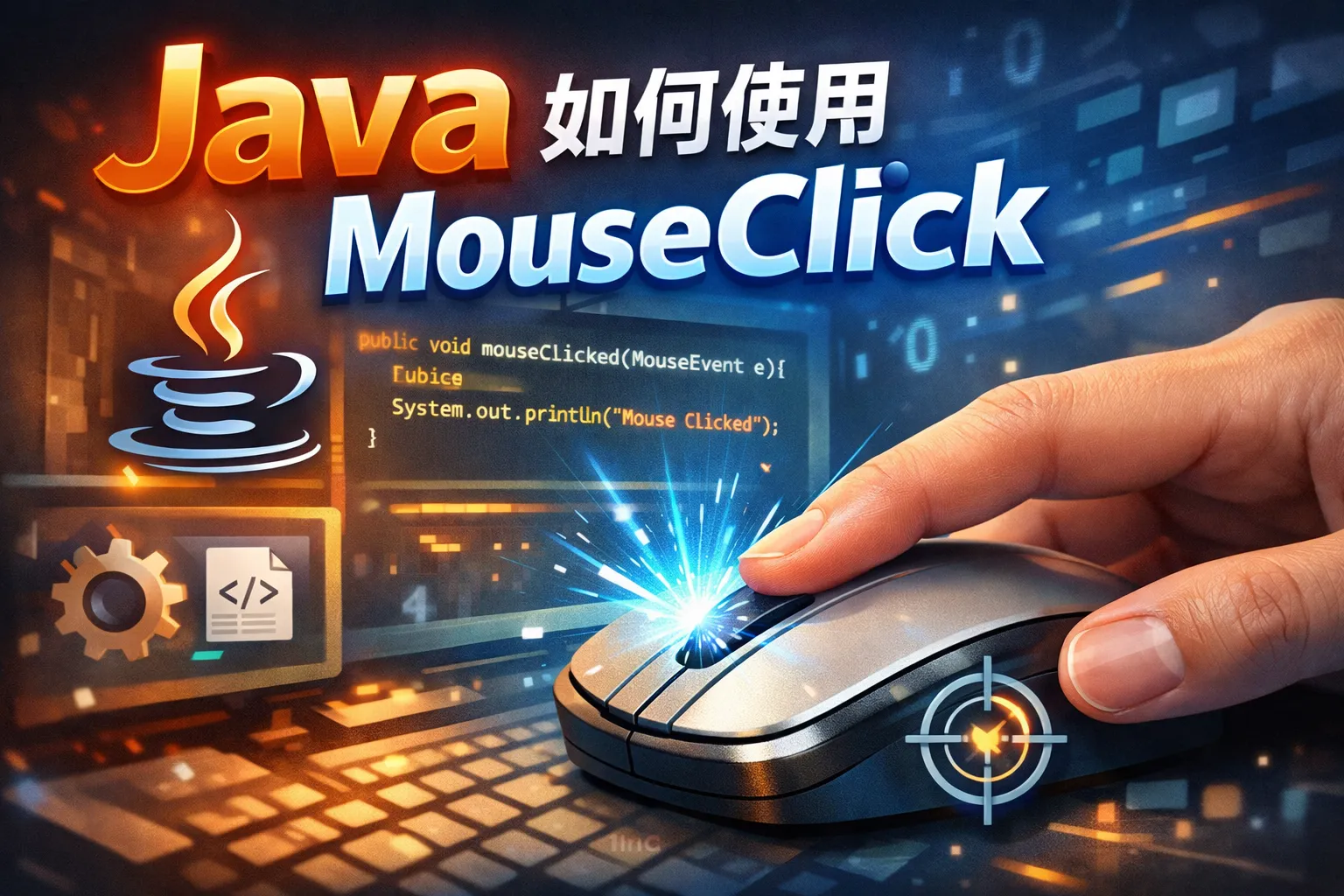 Java如何使用mouseclick