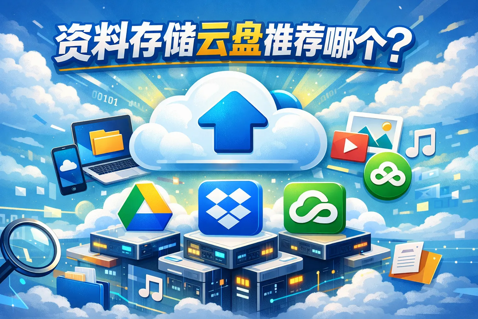 资料存储云盘推荐哪个