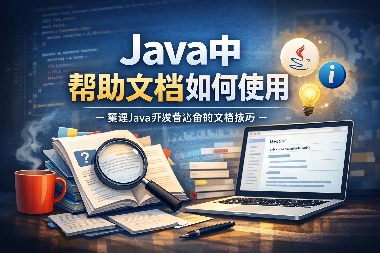 java中帮助文档如何使用