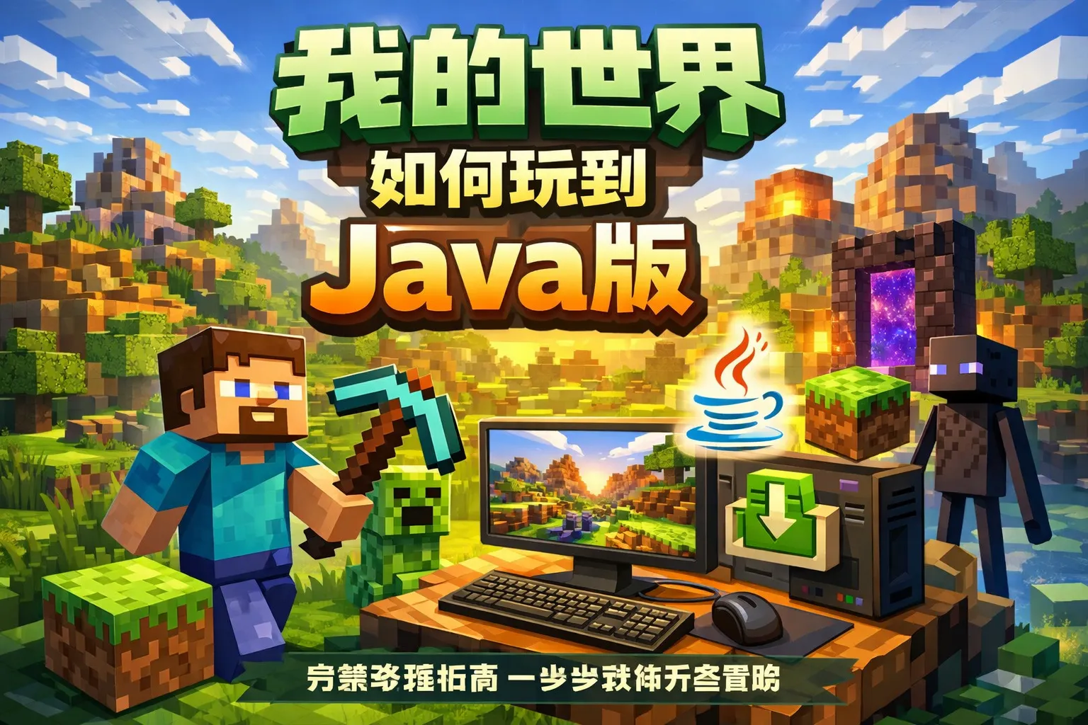 我的世界如何玩到java版