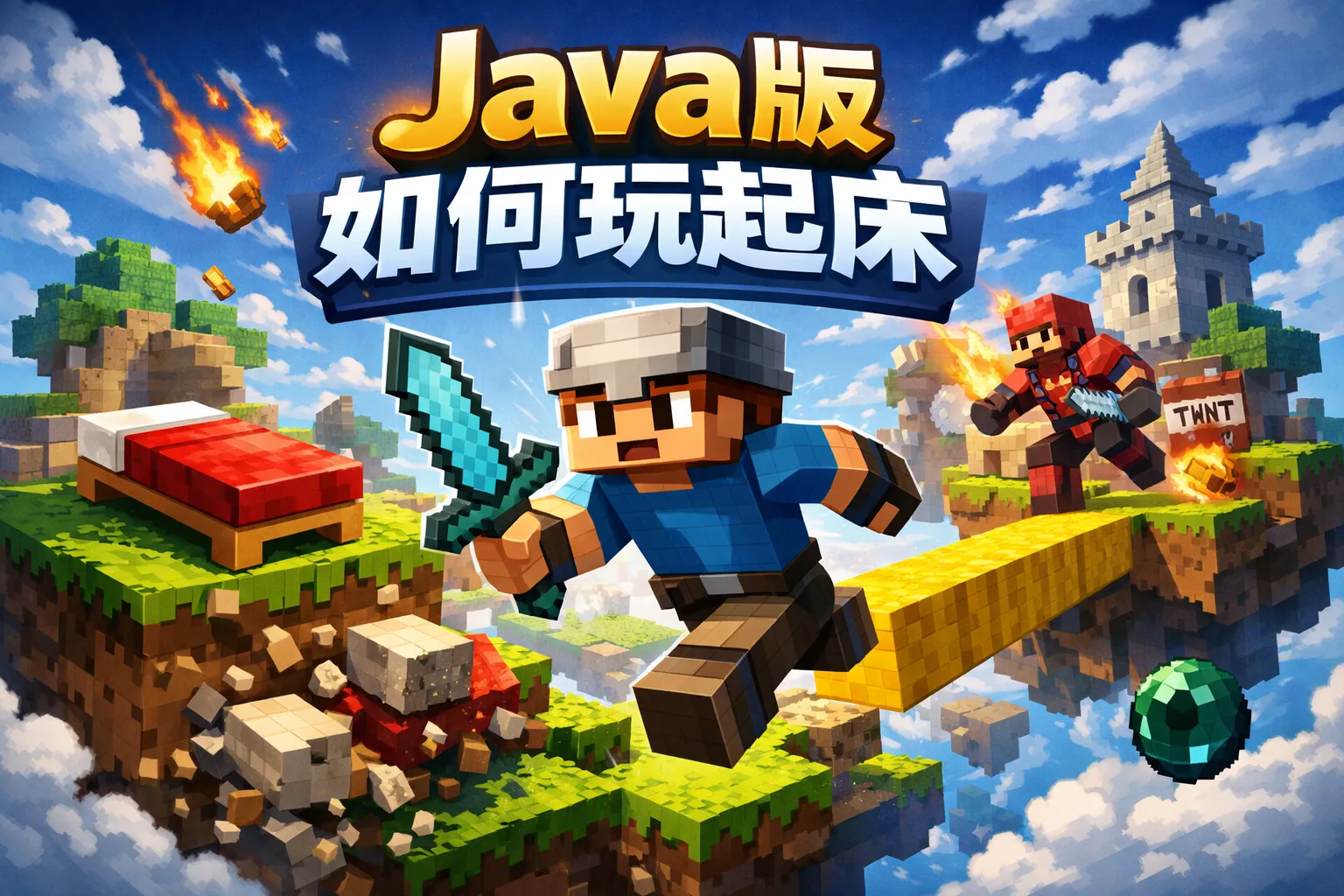 java版如何玩起床